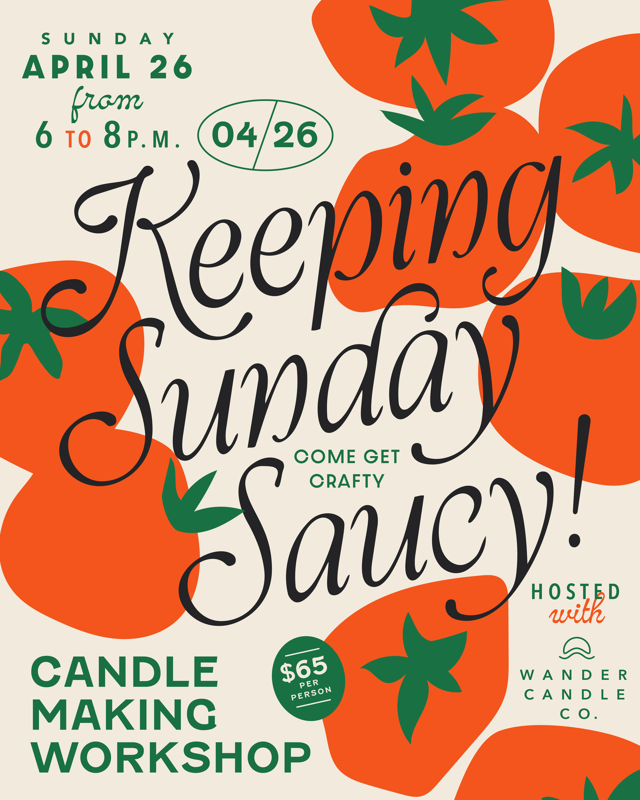 Pino's Sunday Saucy Candle-Making