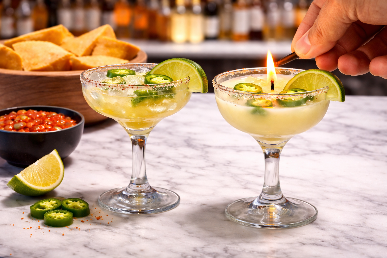 Spicy Marg Candle Making @Babylon Social