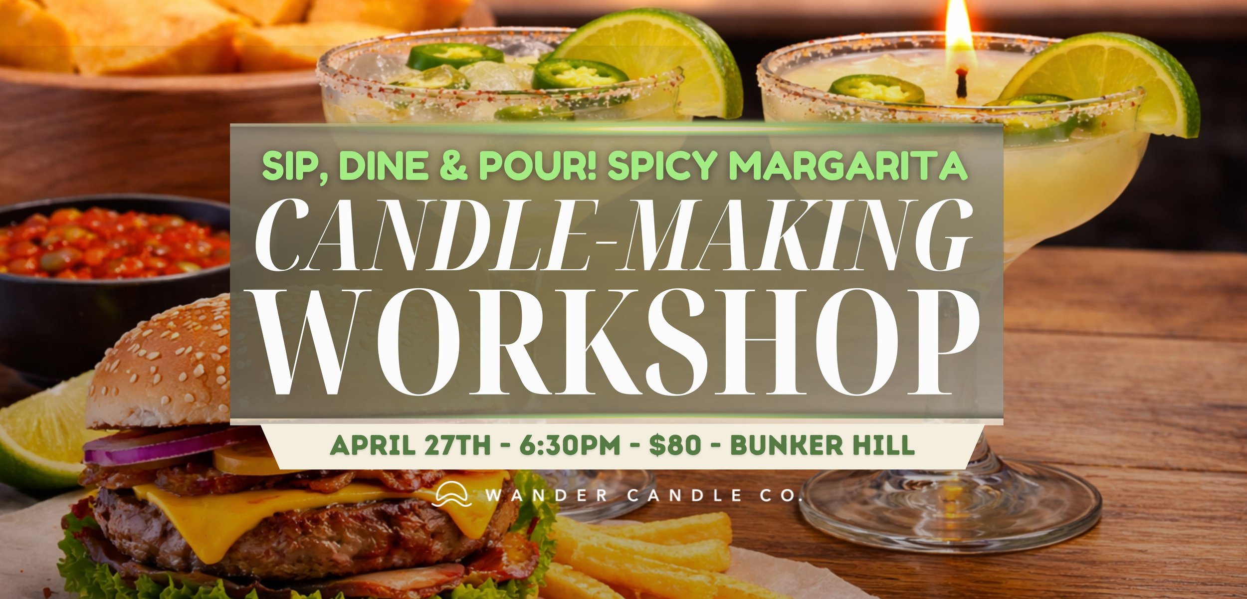 Spicy Margarita Candle Making Workshop 🍹🕯️ | Craft Night at Bunker Hill in Wantagh