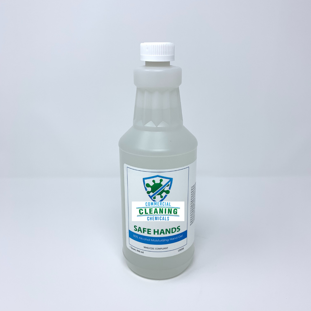 SAFE HANDS Sanitizer - Quart 