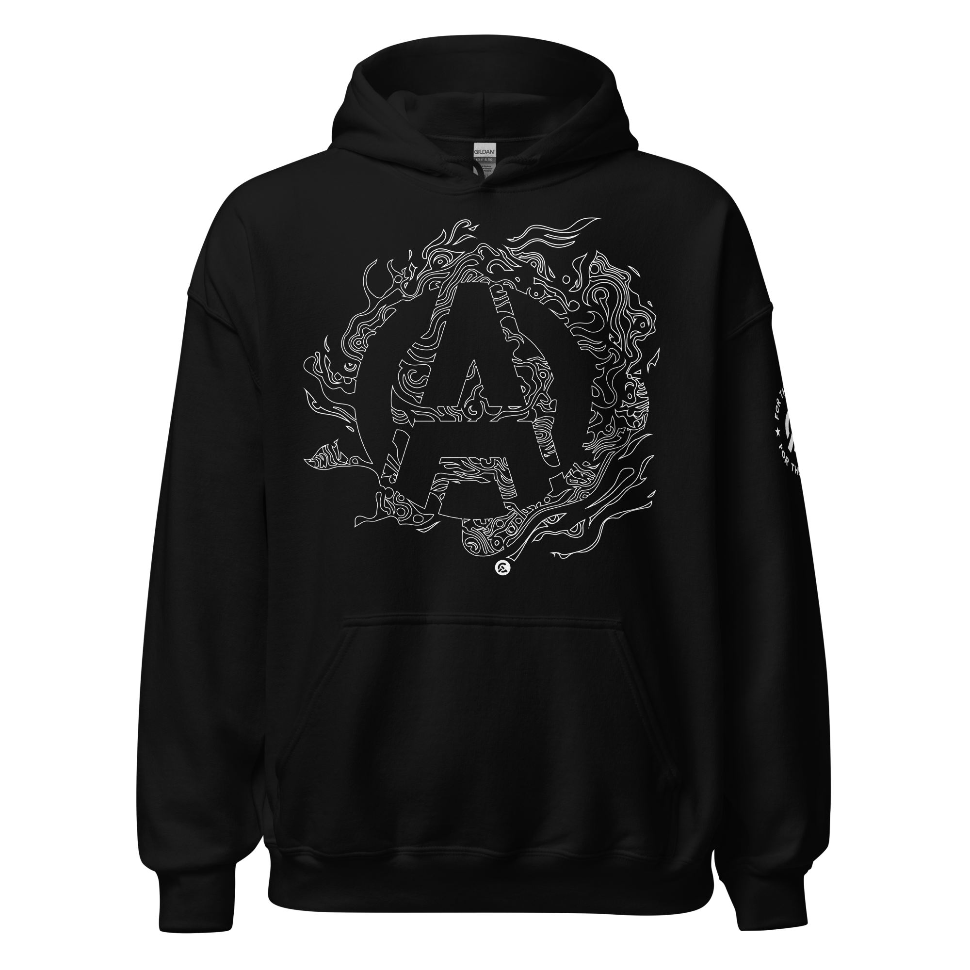 The Dao hoodie dark