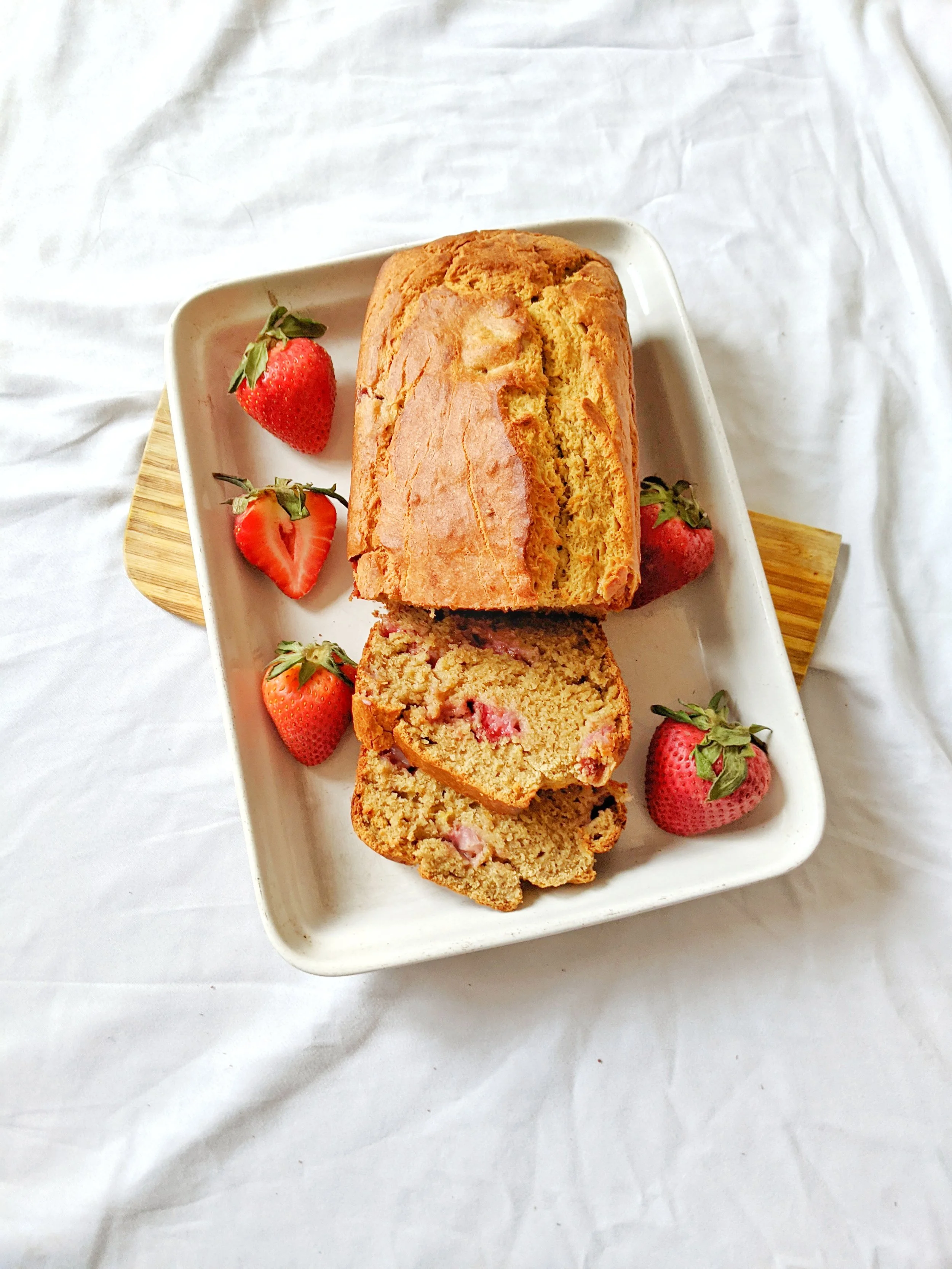 Strawberry Banana Bread 