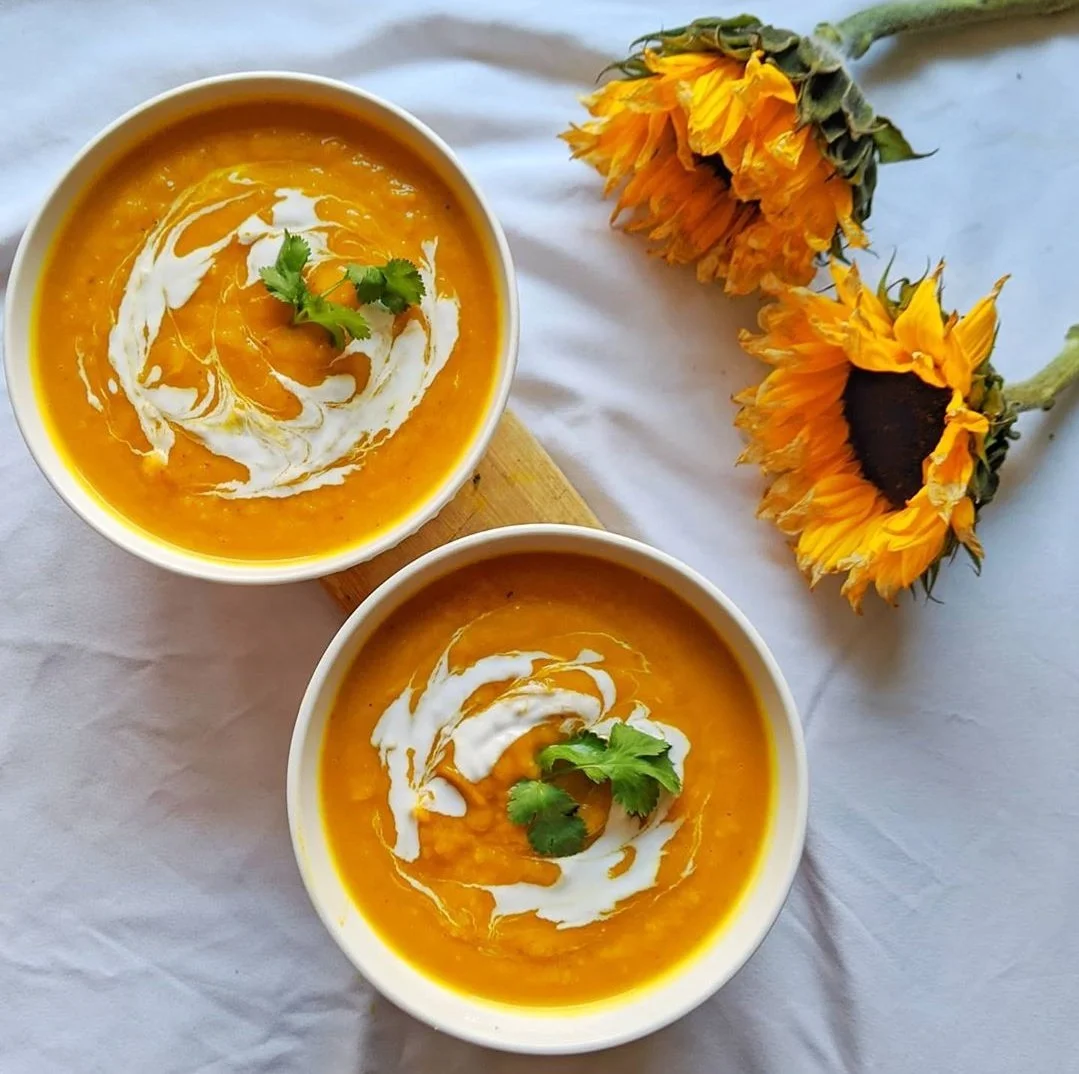 Pumpkin and Sweet Potato Anti-inflammatory Soup 