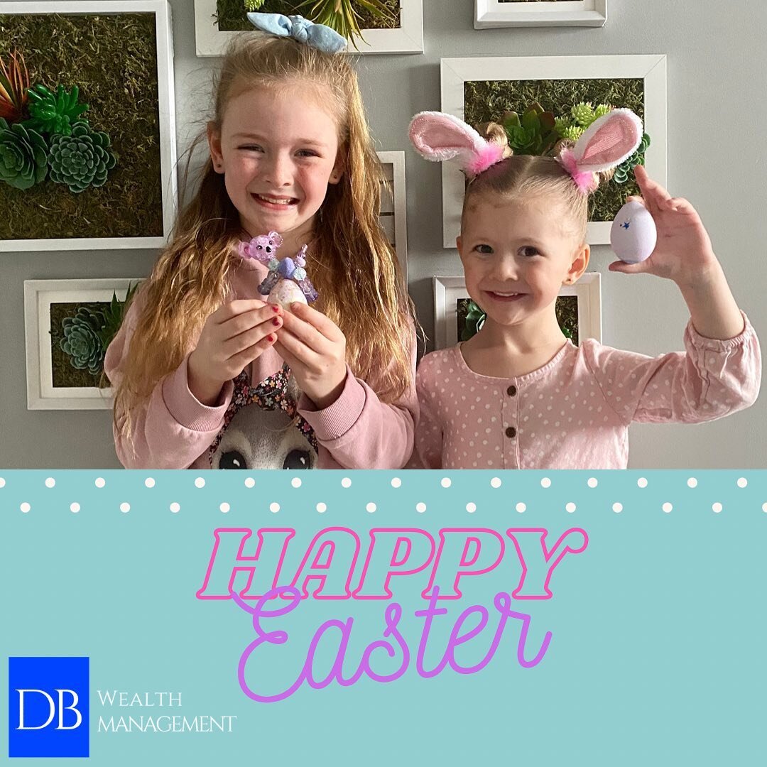 Happy Easter from our families to yours.