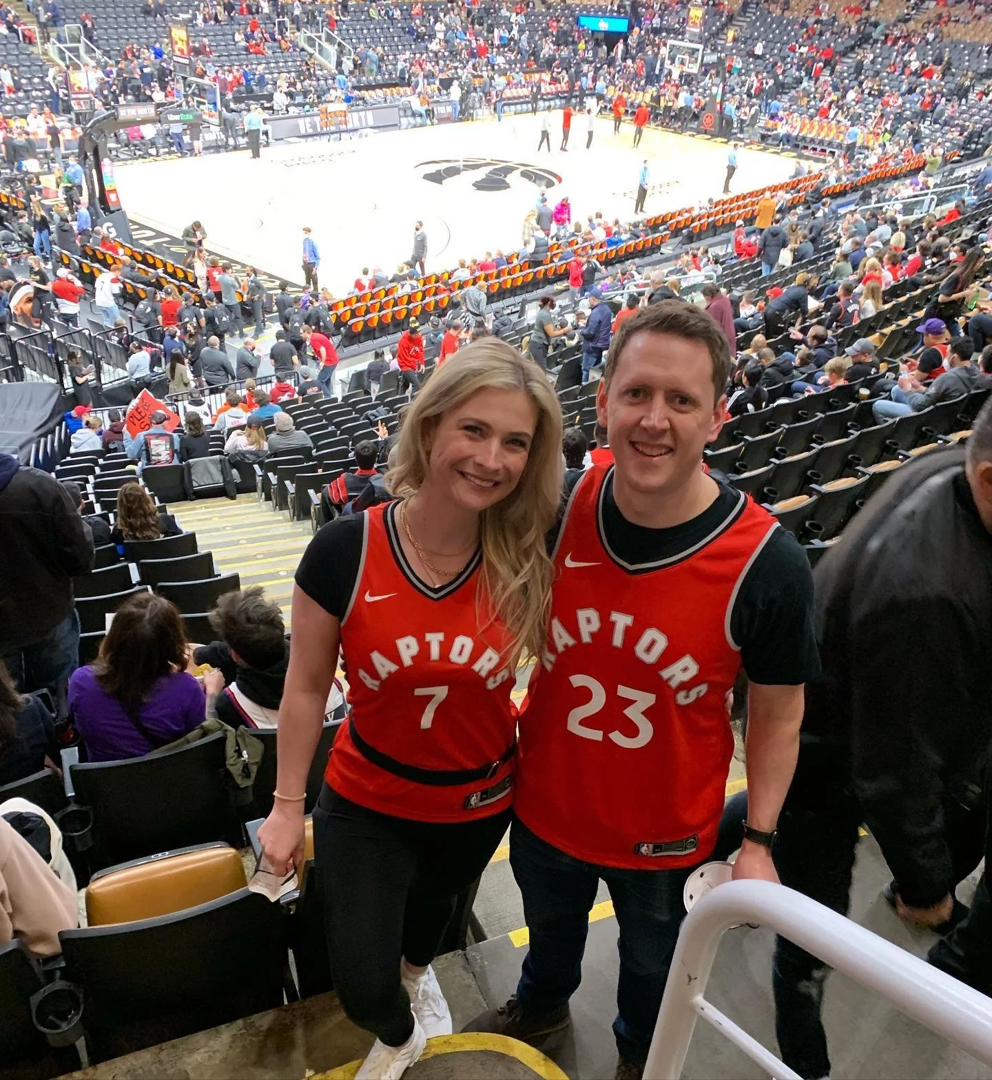 Happy to take part in the festivities last night in Toronto. What a fantastic night celebrating the return home of @kyle_lowry7 #welcomehome @raptors