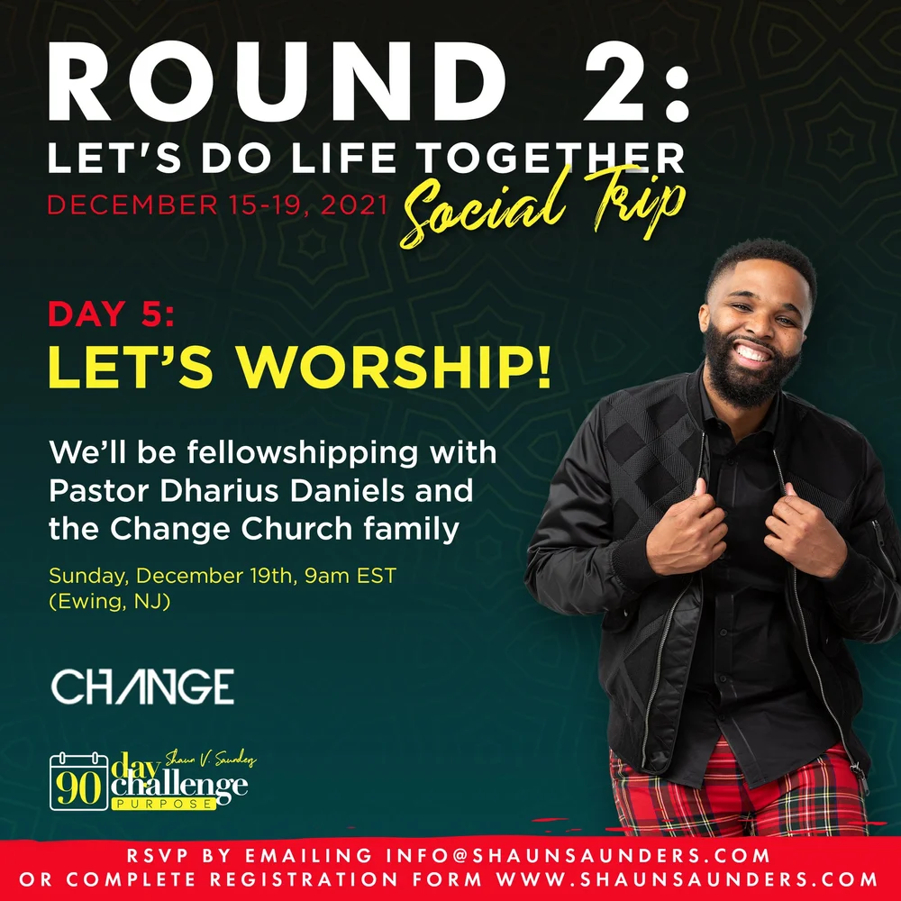 Roundtrip Transportation on Sunday (Change Church) — Shaun V. Saunders