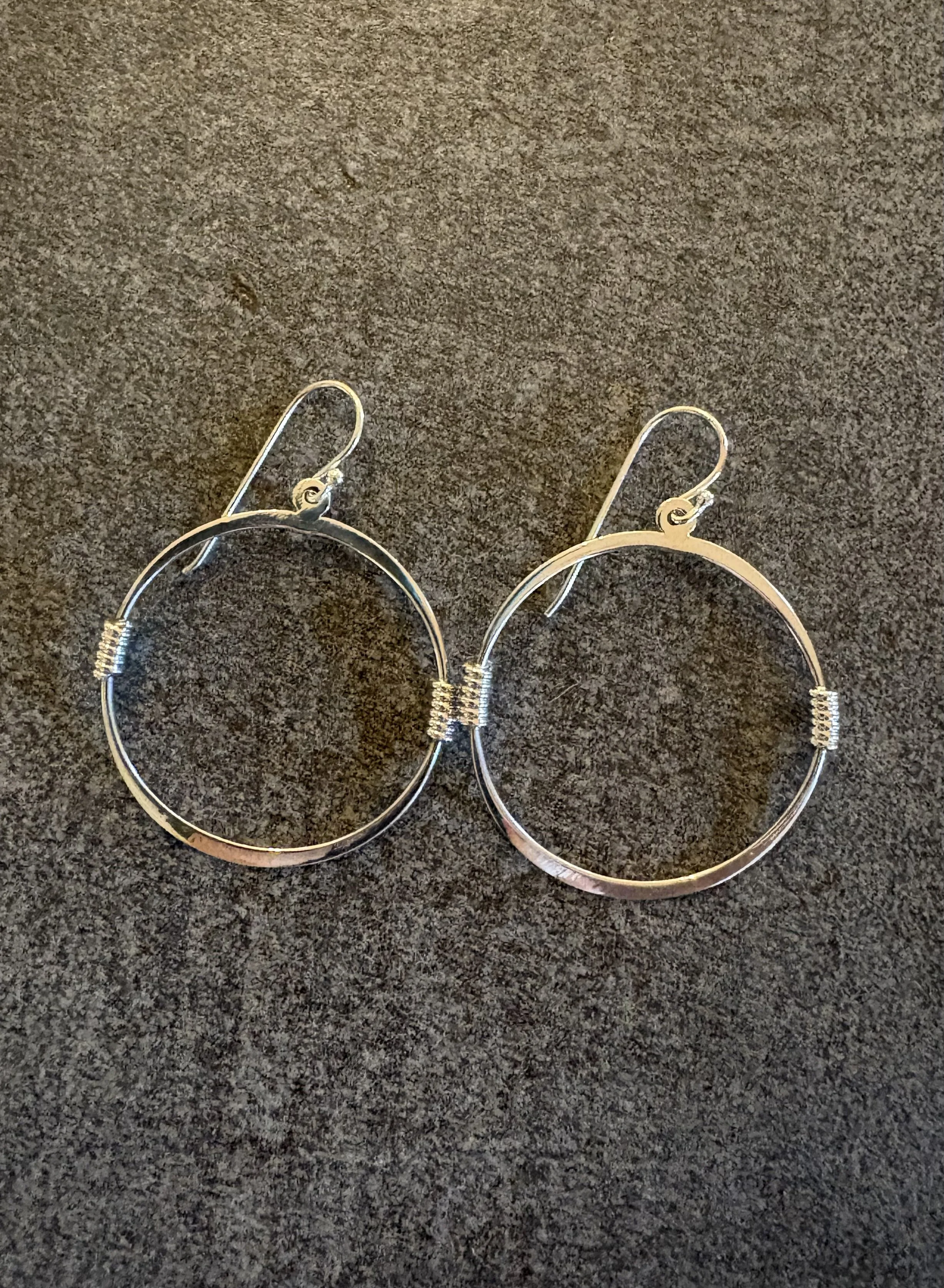 Sterling Silver Hoop Earrings