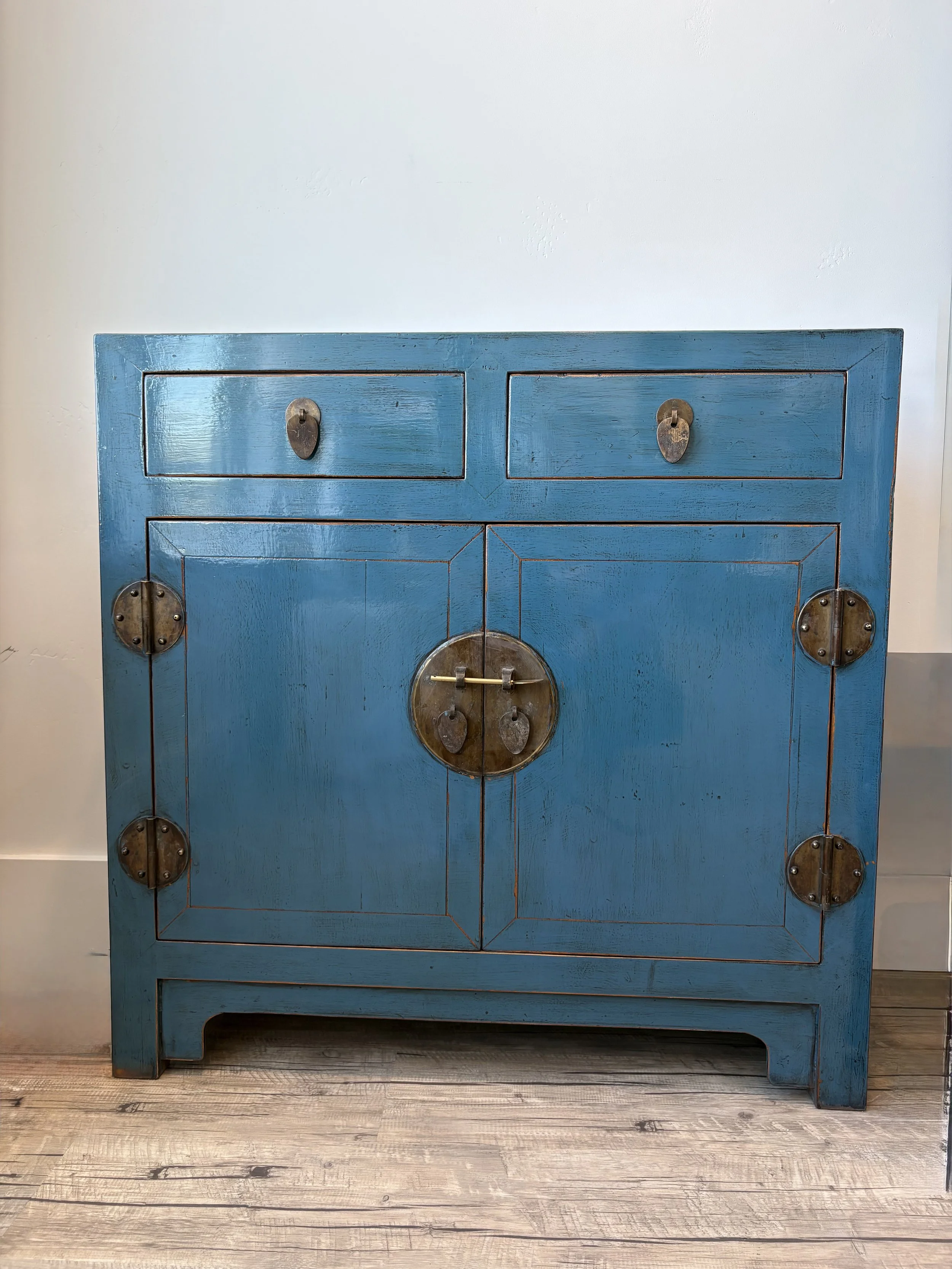 Teal Blue Cabinet