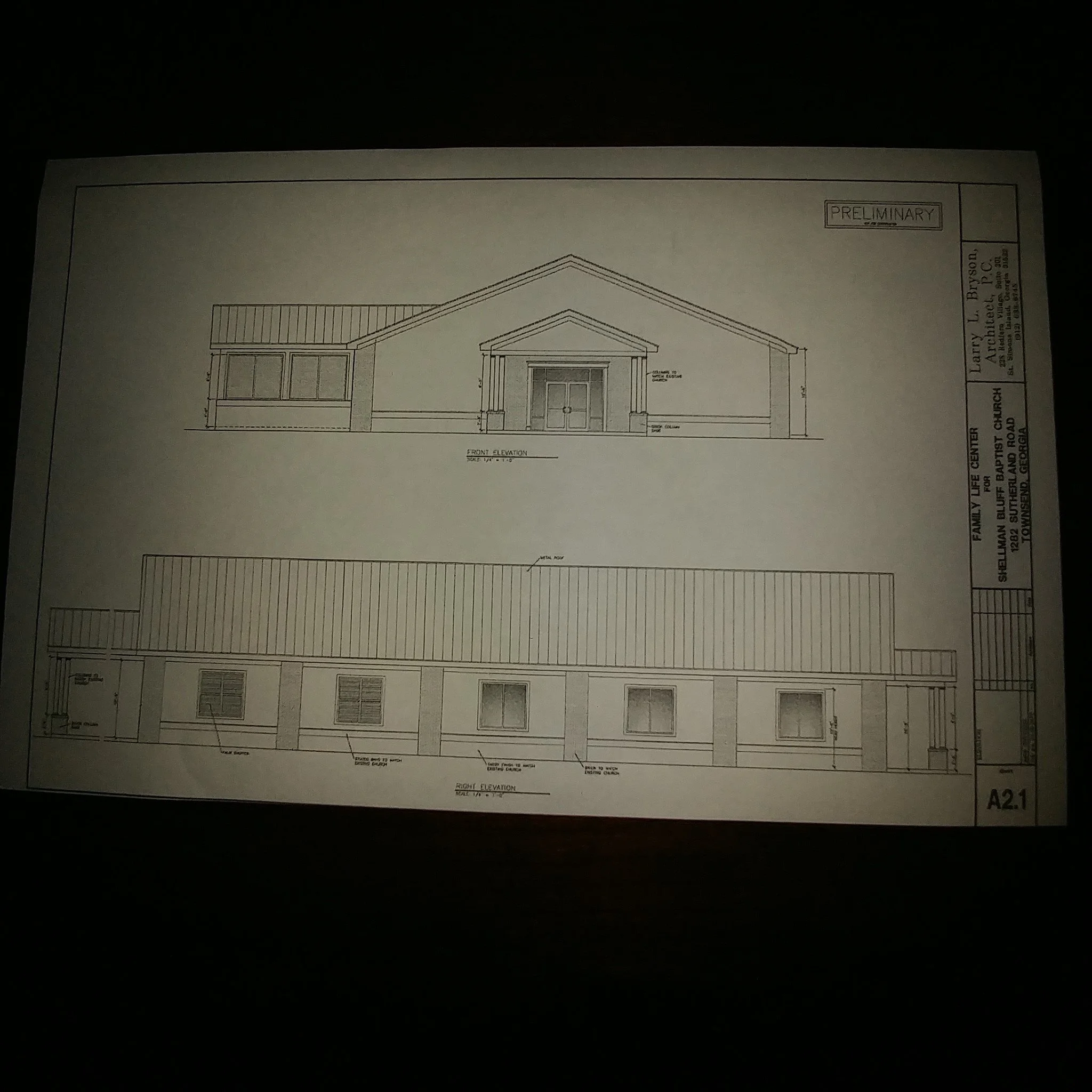 Family Life Center — Shellman Bluff Baptist Church