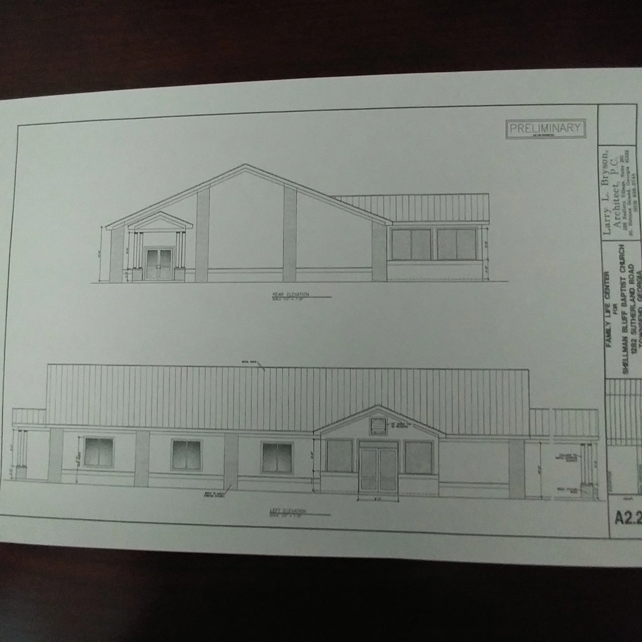 Family Life Center — Shellman Bluff Baptist Church