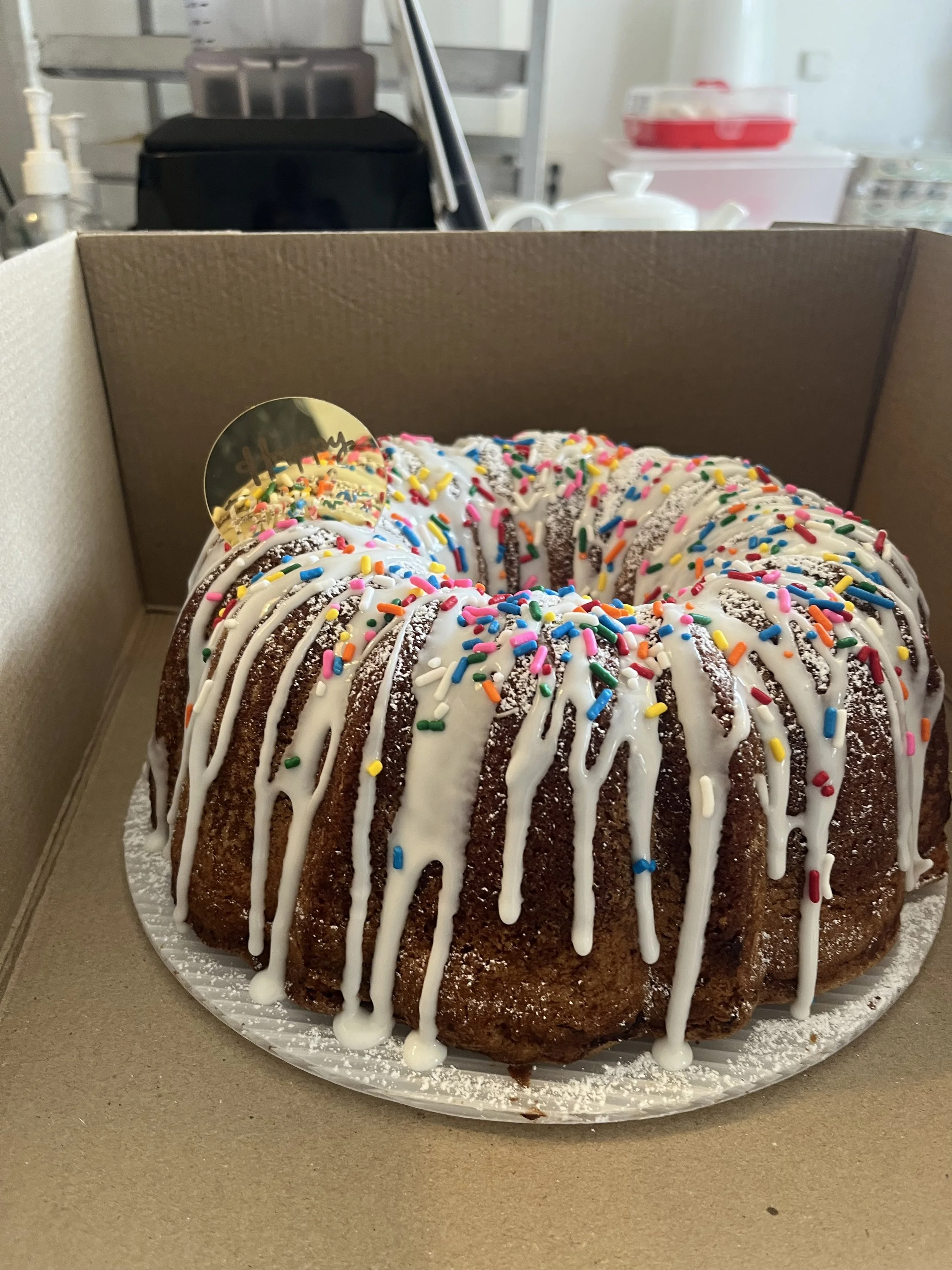 Birthday Butter Pound Cake (ORDER MUST BE PLACED 48 HRS PRIOR TO PICK UP DATE)