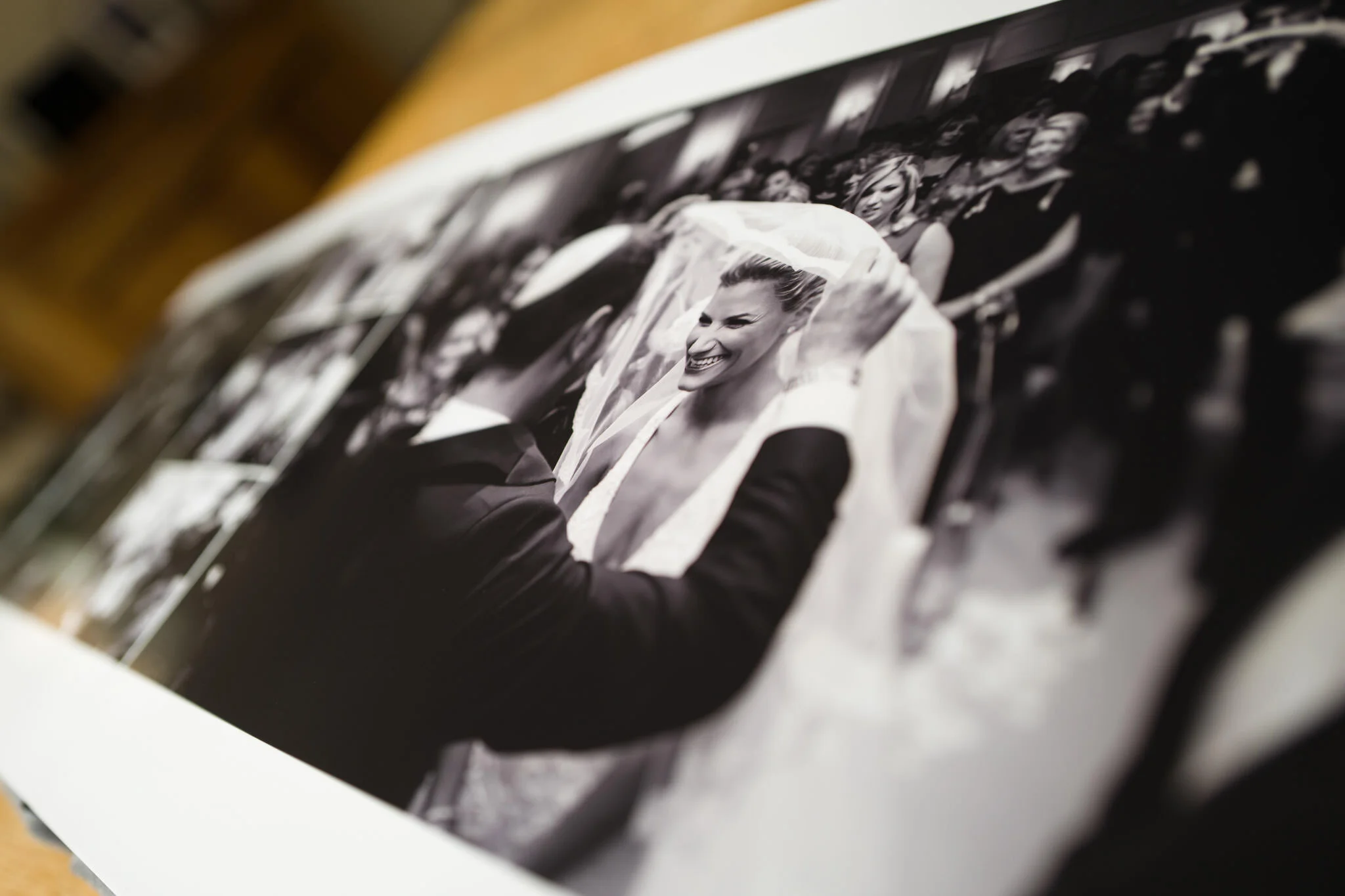 Handmade wedding albums