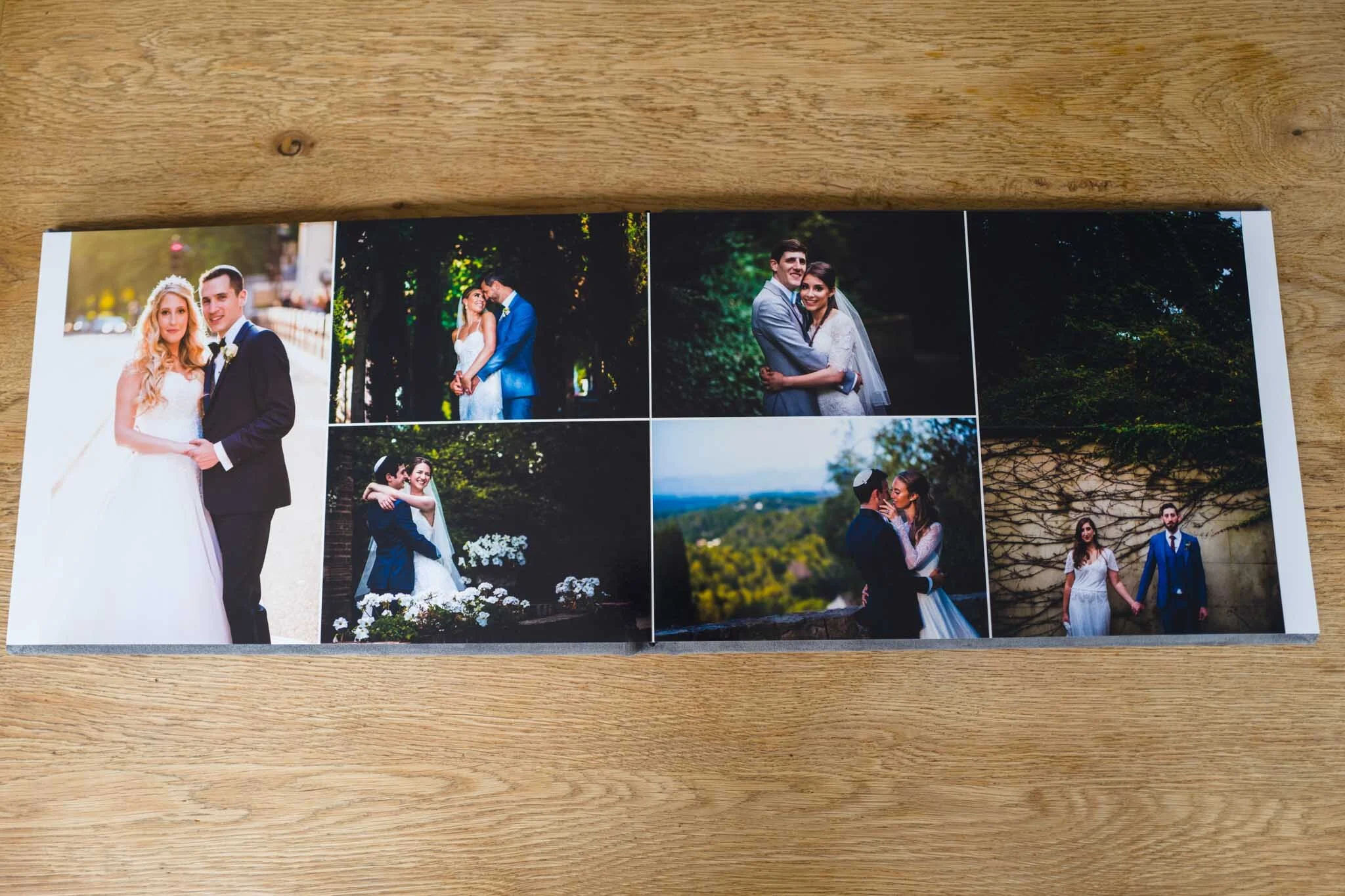 Luxury handmade wedding albums