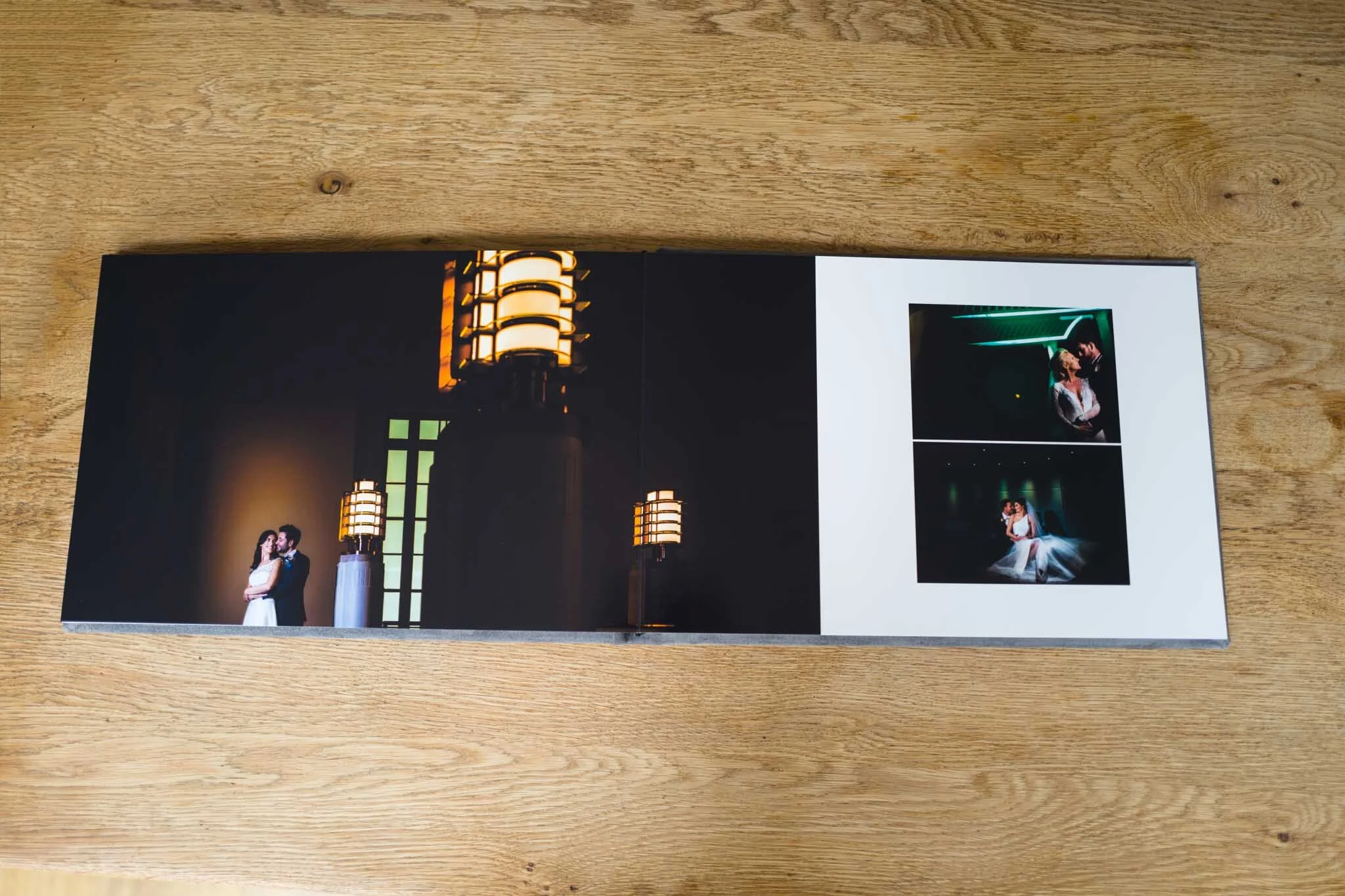 Luxury handmade wedding albums
