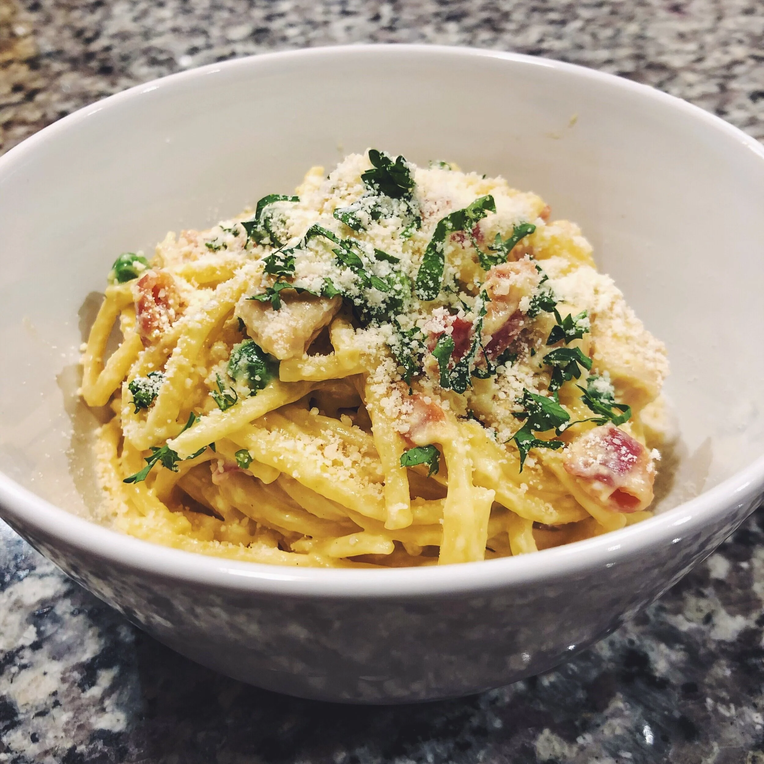 Simple Pasta Carbonara