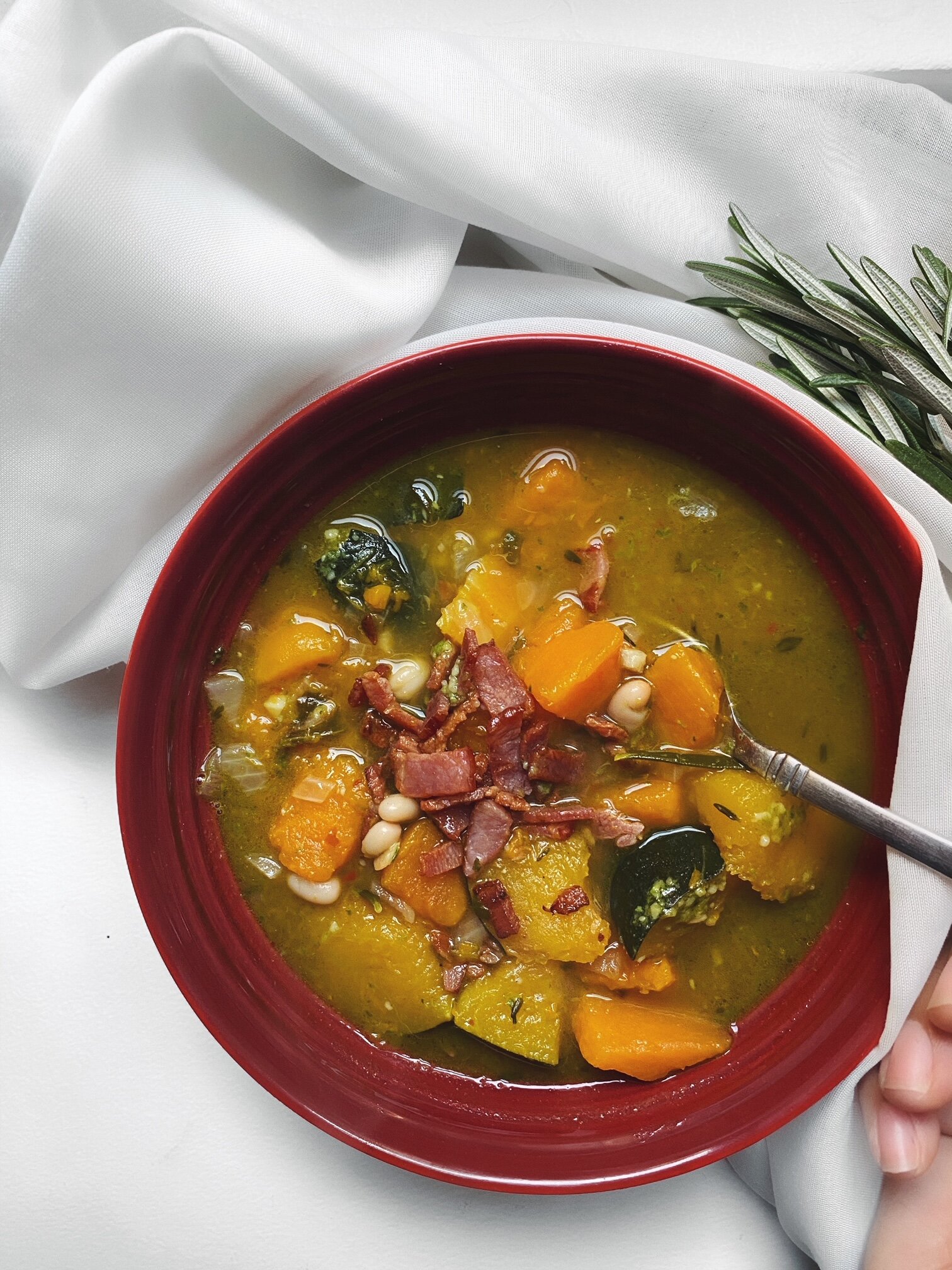 Squash and White Bean Soup