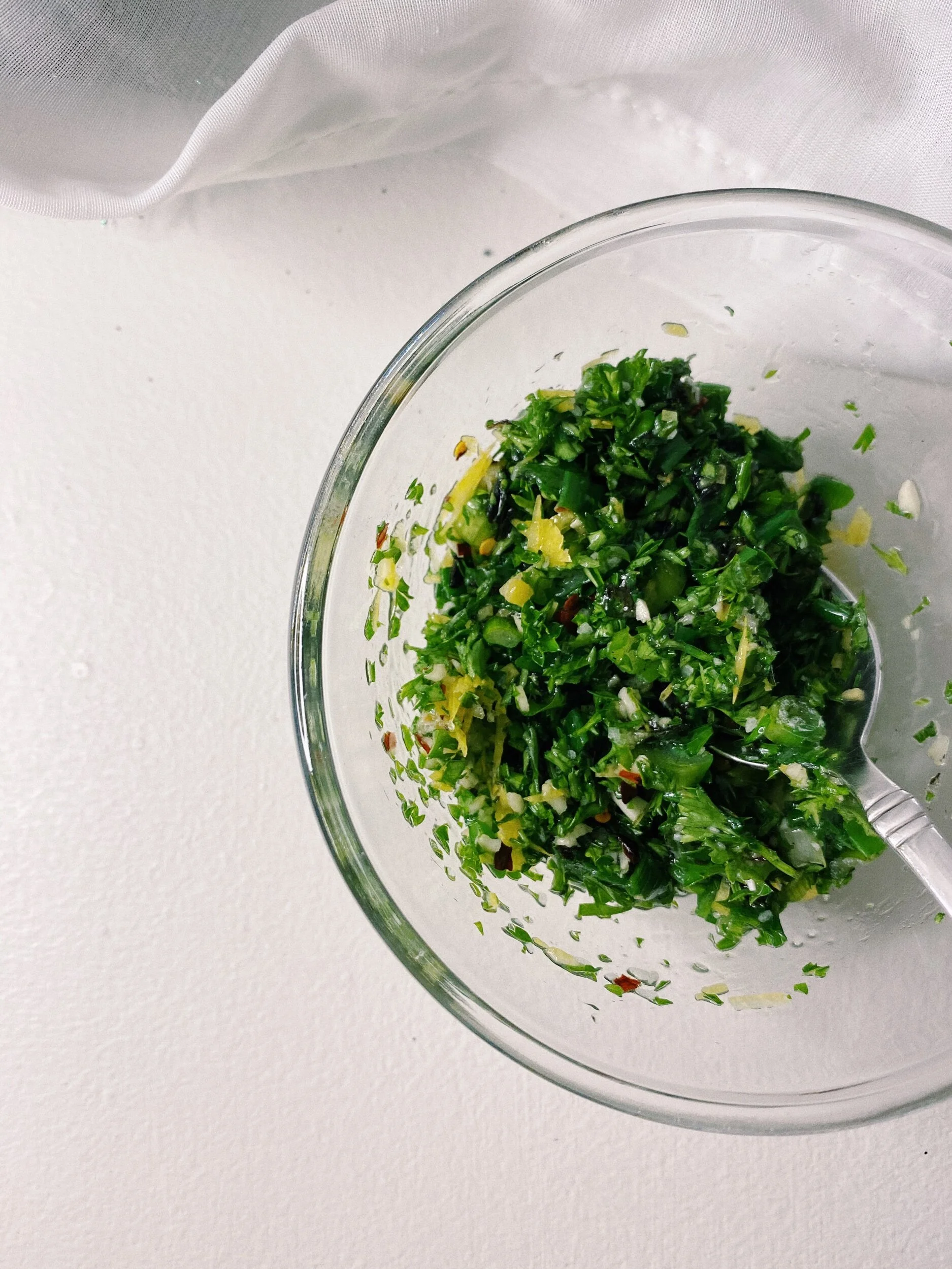 Charred Scallion Gremolata