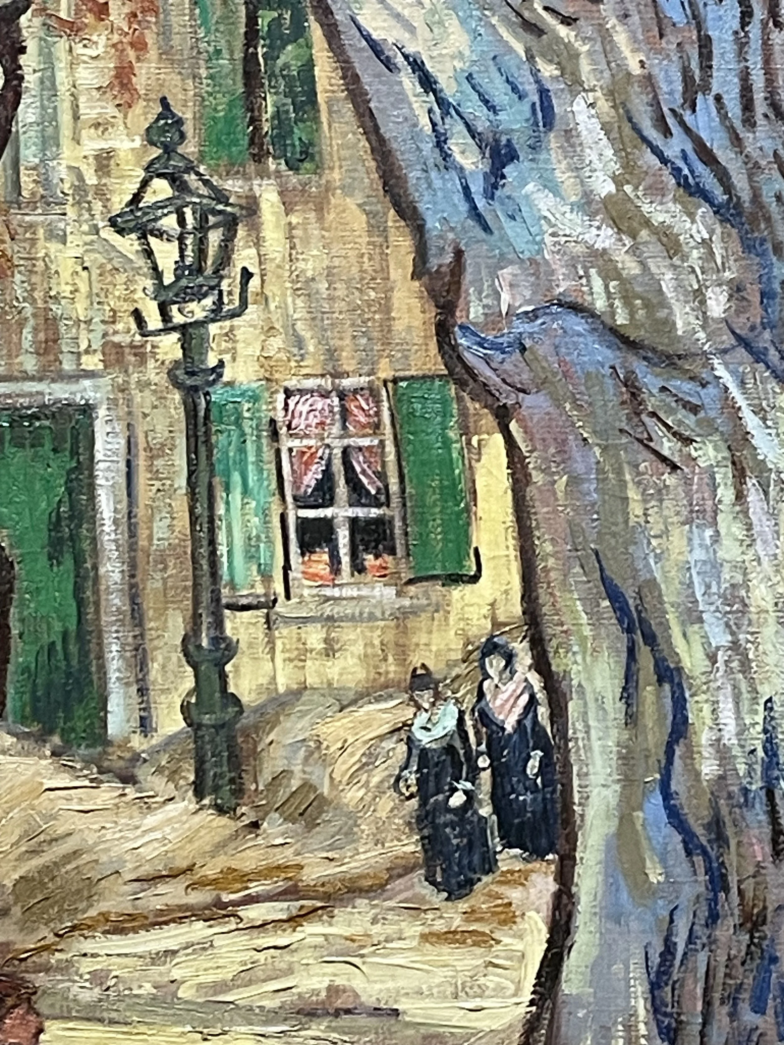 Detail of The Large Plane Trees (Road Menders at Saint-Rémy), 1889