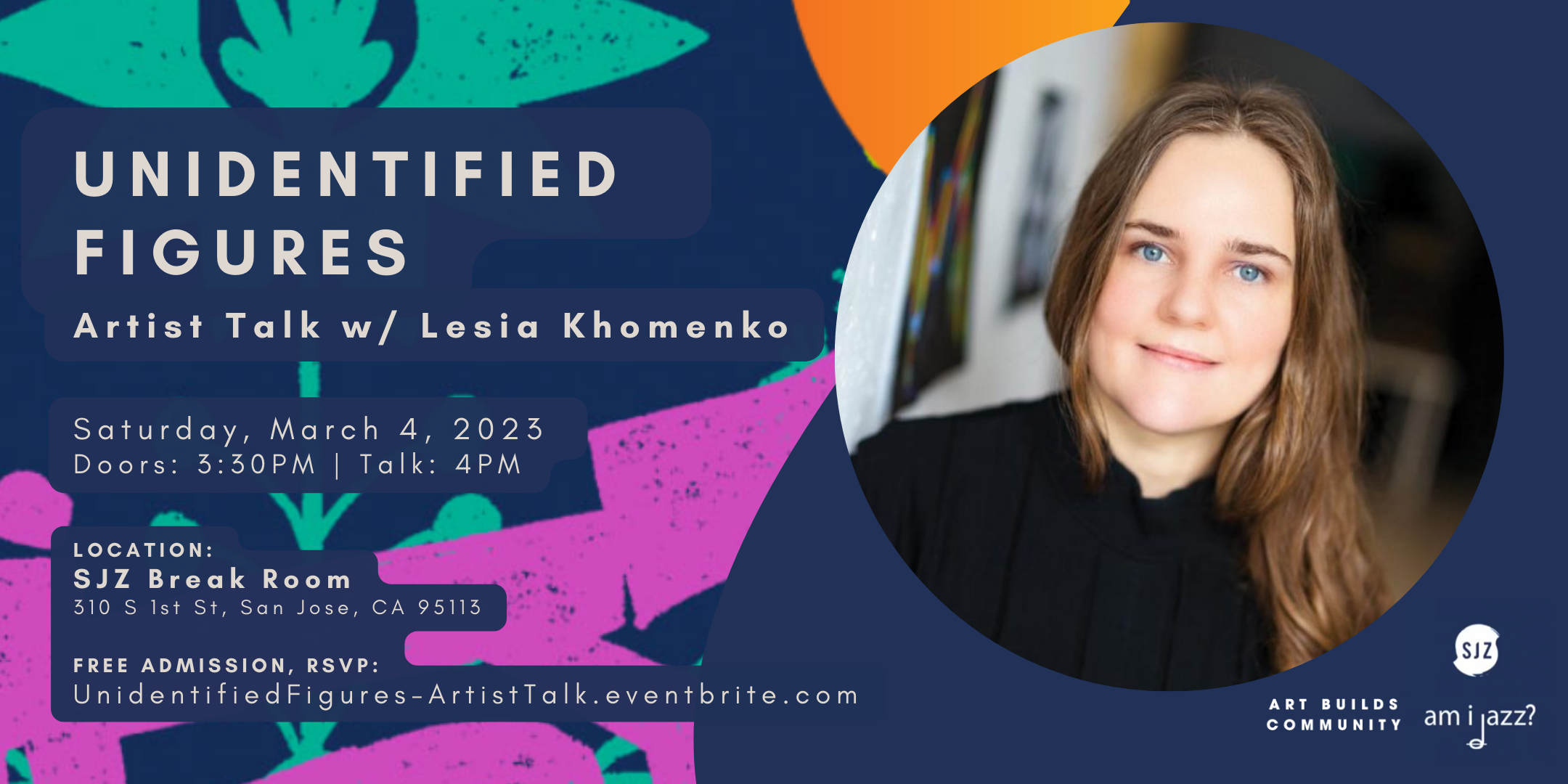 3/4/23 - Unidentified FIgures Artist Talk w/ Lesia Khomenko