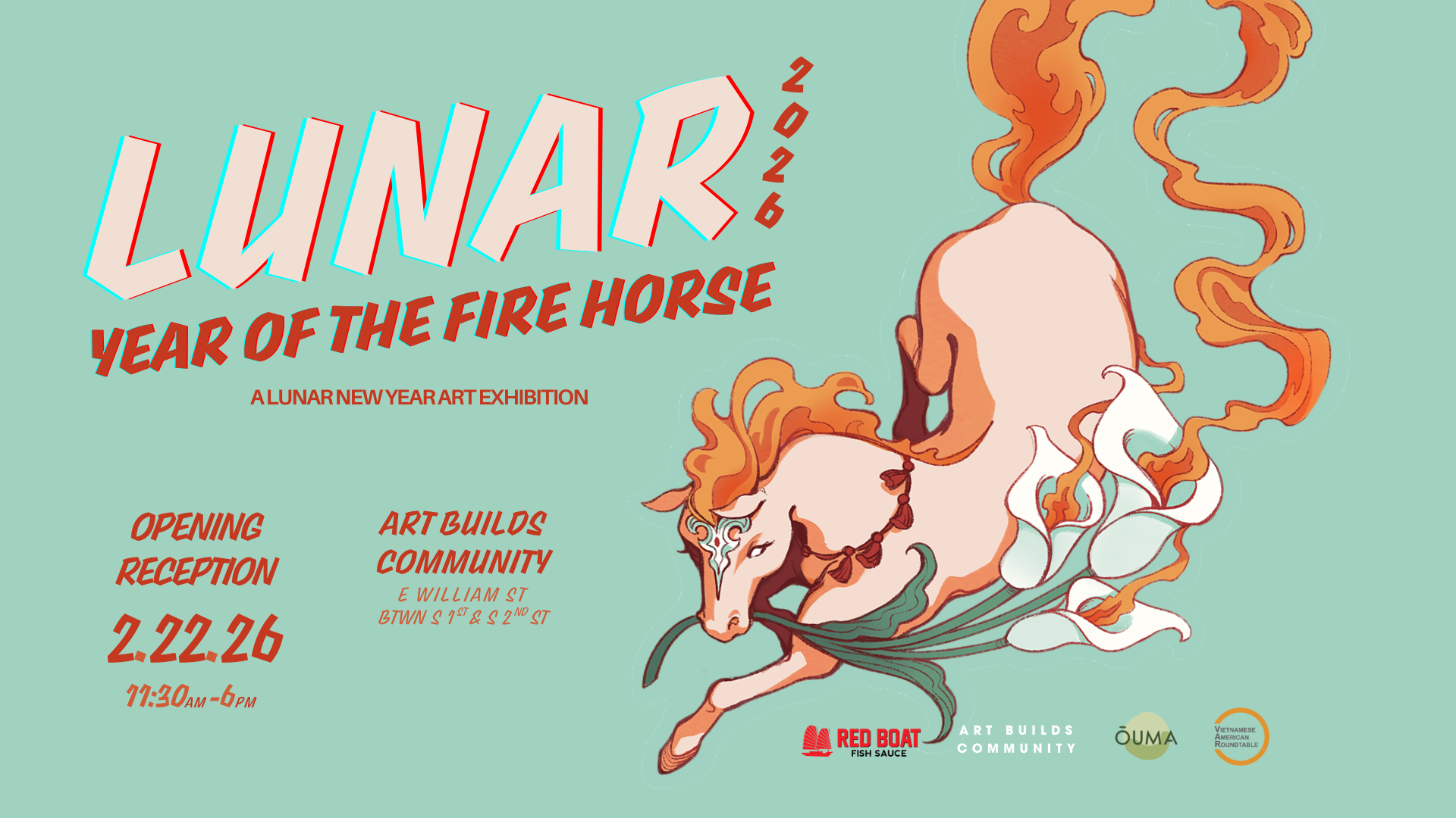 Lunar 2026 - Year of the Fire Horse - Opening Reception