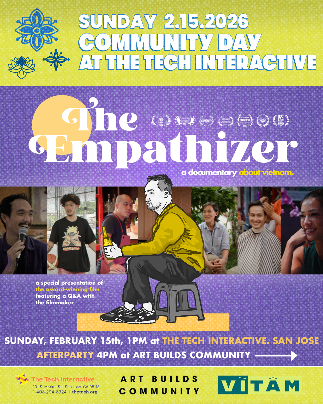 Community Day at The Tech Interactive ft. The Empathizer Documentary