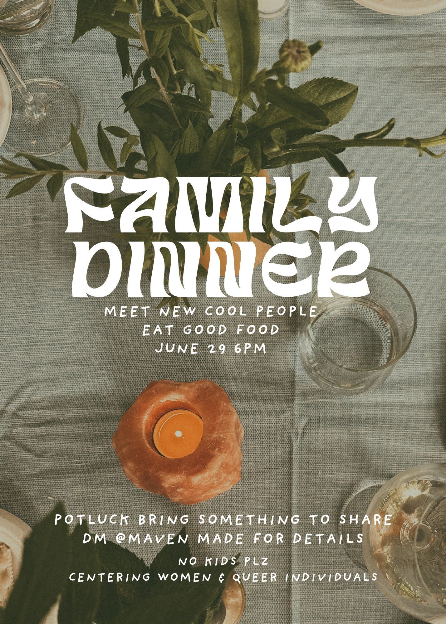 Community is a radical gift that keeps on giving. Lately, I&rsquo;ve been in a season of rethinking what community and platonic connections mean to me. And it turns out, I'm not the only one.

With all that on my brain, I&rsquo;ve started hosting a m