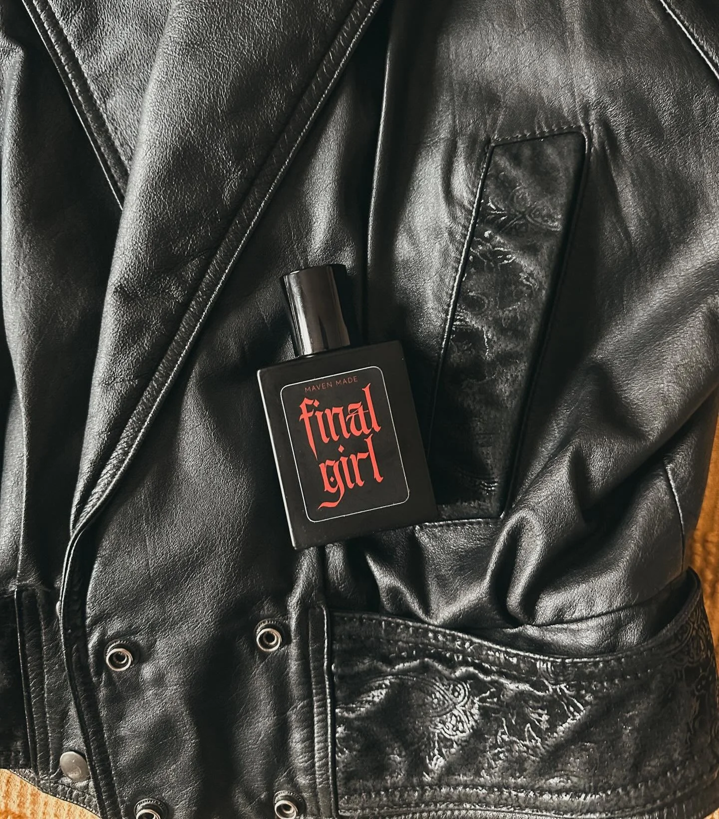 Final Girl has officially found a forever home at Maven Made and I&rsquo;m thrilled to bring this creation, which is inspired by my love of horror, to life. 
 
This isn&rsquo;t just a perfume. It&rsquo;s a statement. A collision of notes designed for