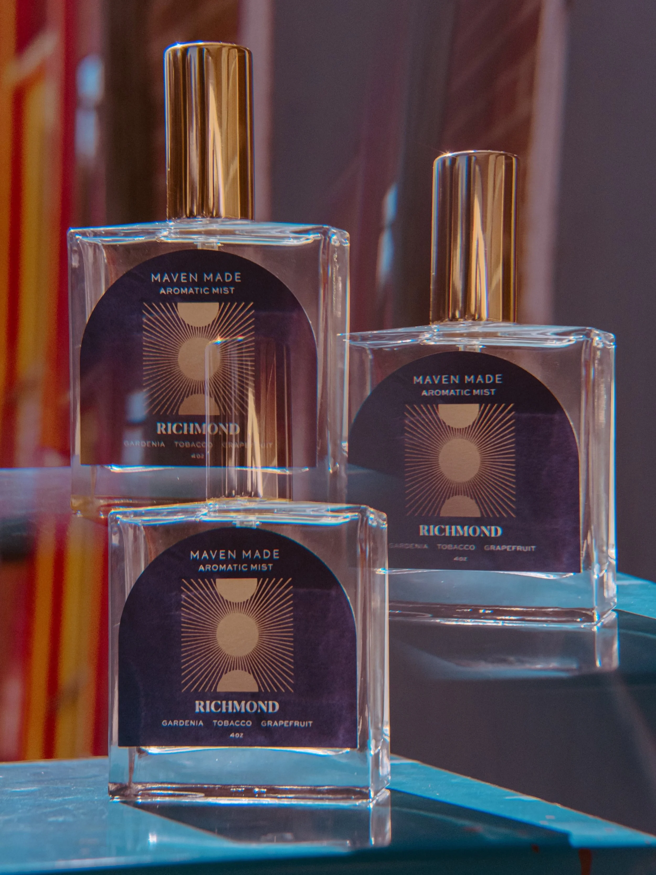 The story of building the Richmond perfume back in 2021 involved the most formulations and trials. I couldn&rsquo;t get the notes to harmonize until I added the distinct element of heady and crisp cannabis (duh), which is so perfectly Richmond.

This
