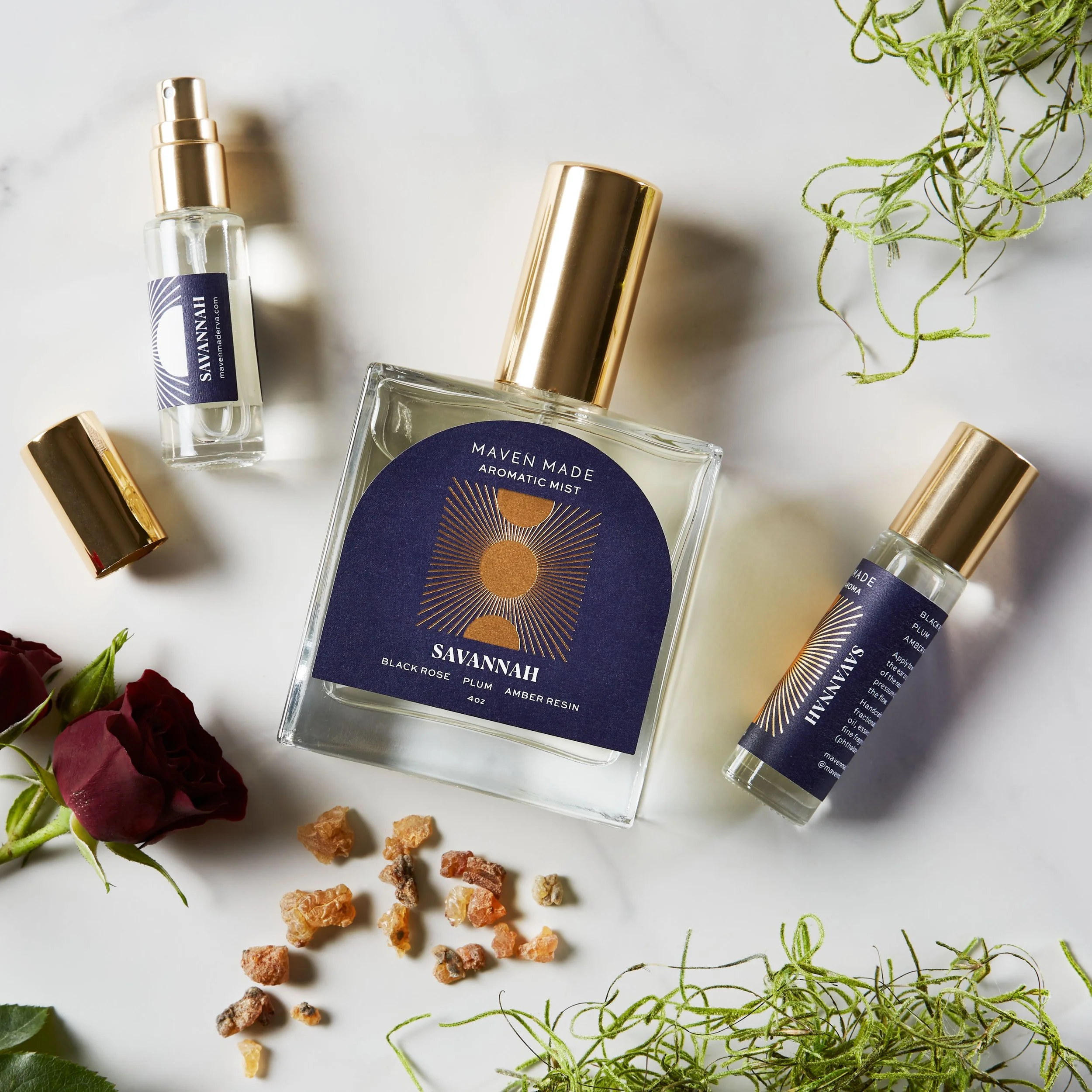 Savannah perfume collection by Maven Made