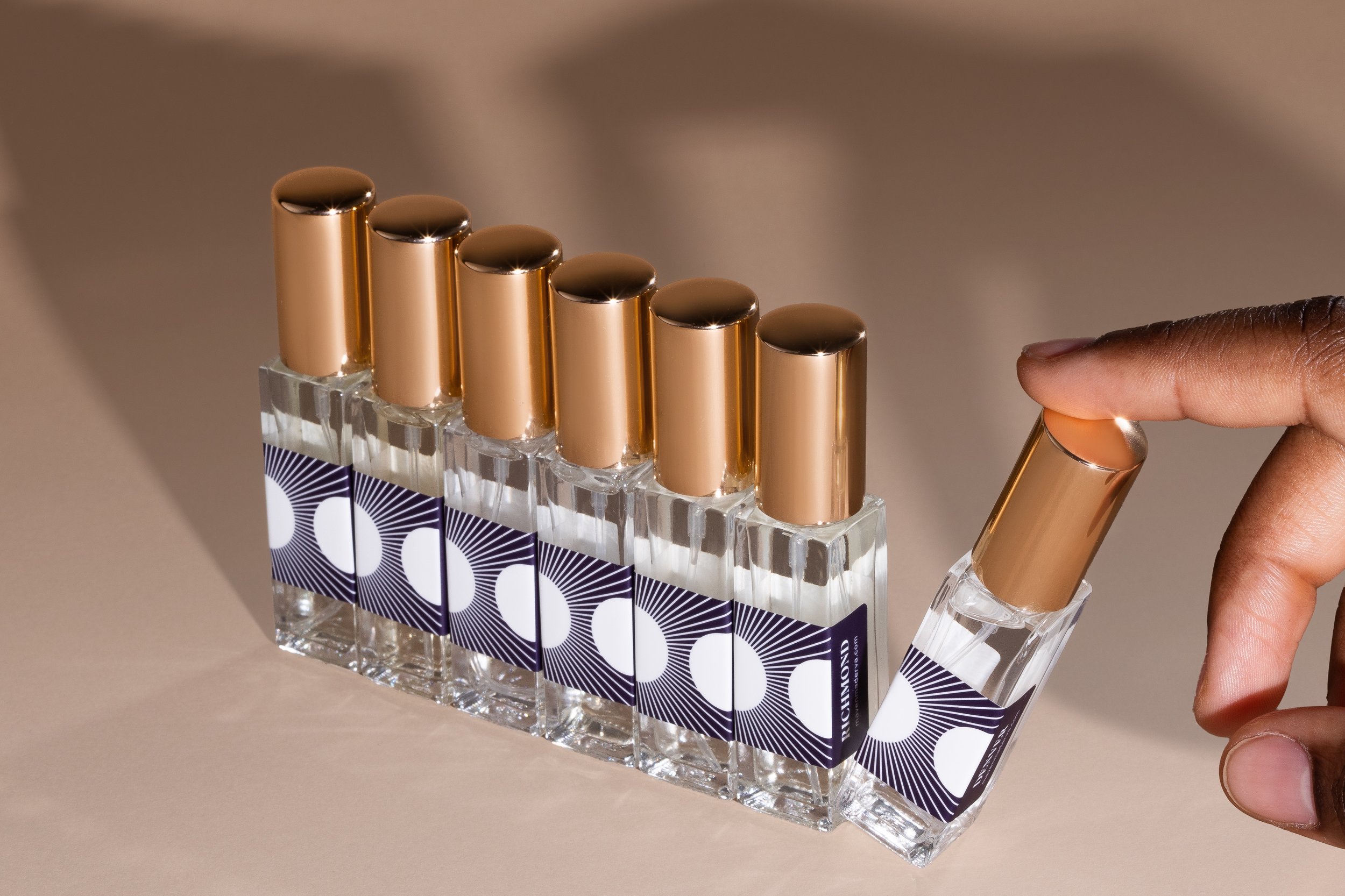 The Voyage Collection perfume sampler by Maven Made