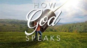 How God Speaks sermon series man carrying heavy tin can across rolling green hills