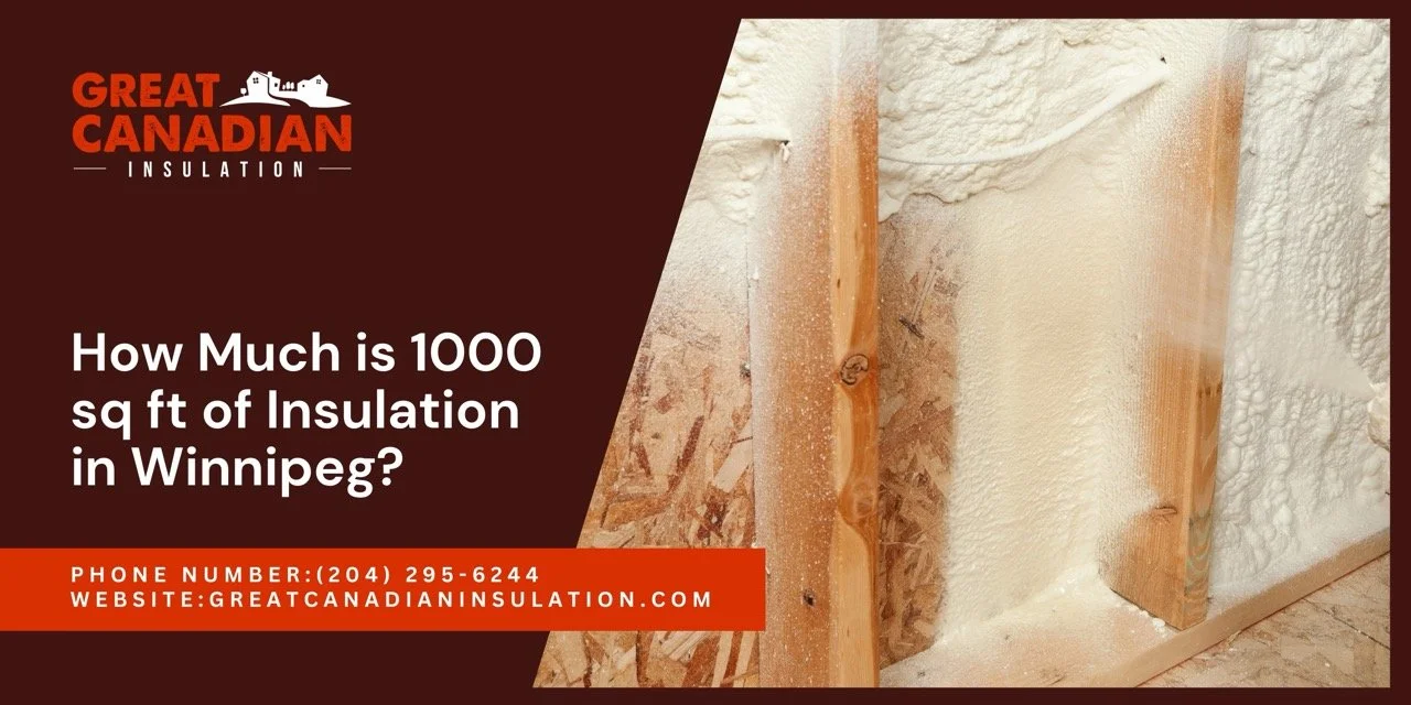 How Much is 1,000 Sq. Ft. of Insulation in Winnipeg?