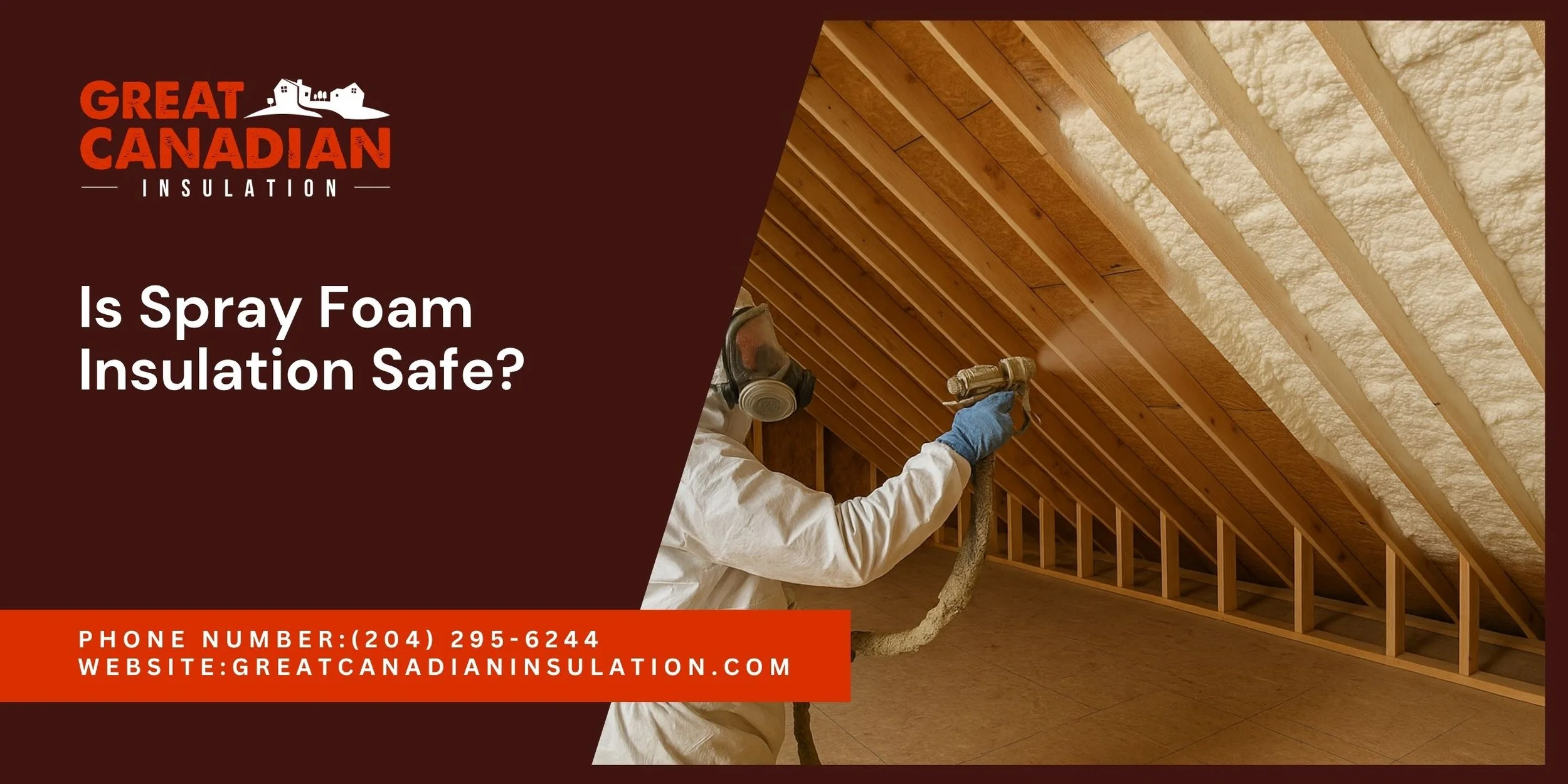 Spray foam insulation safety