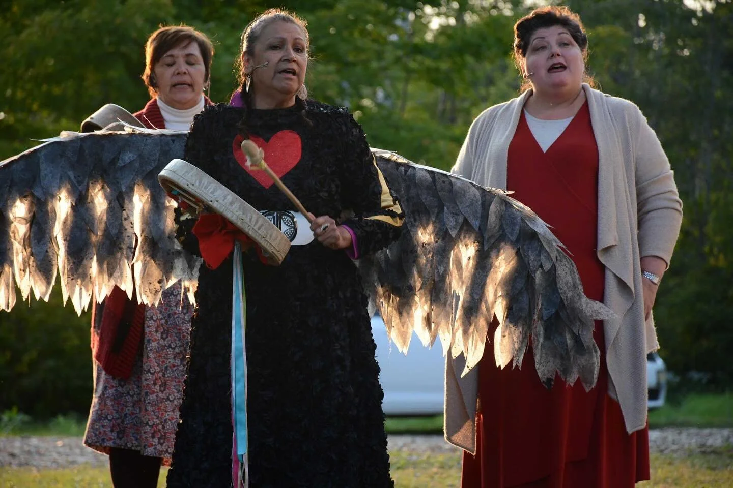 With hearts full with gratitude and heavy with sadness, we share that our beautiful friend and Thinking Rock family member, Grandmother Marly, has begun her journey to the spirit world.
.
Marly&rsquo;s open heart and generosity of spirit welcomed us 