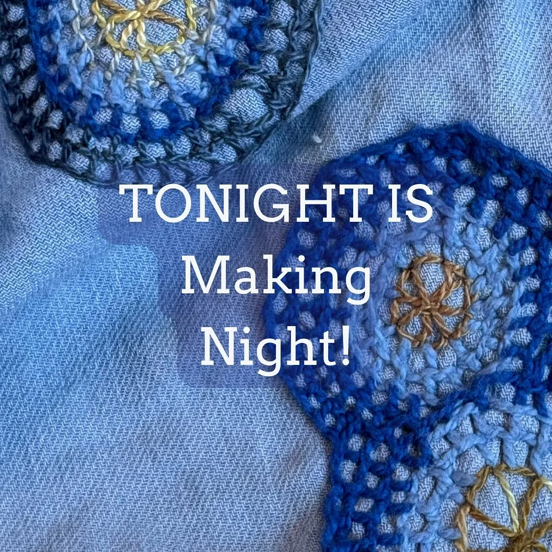 It&rsquo;s Tuesday, which means that tonight (Oct. 14) is Making Night! Join us as we meet in the Zoom room and in person, from 6:30pm to 8pm. In honour of International Repair Day, tonight&rsquo;s topic will focus on mending. Whether it&rsquo;s a ph
