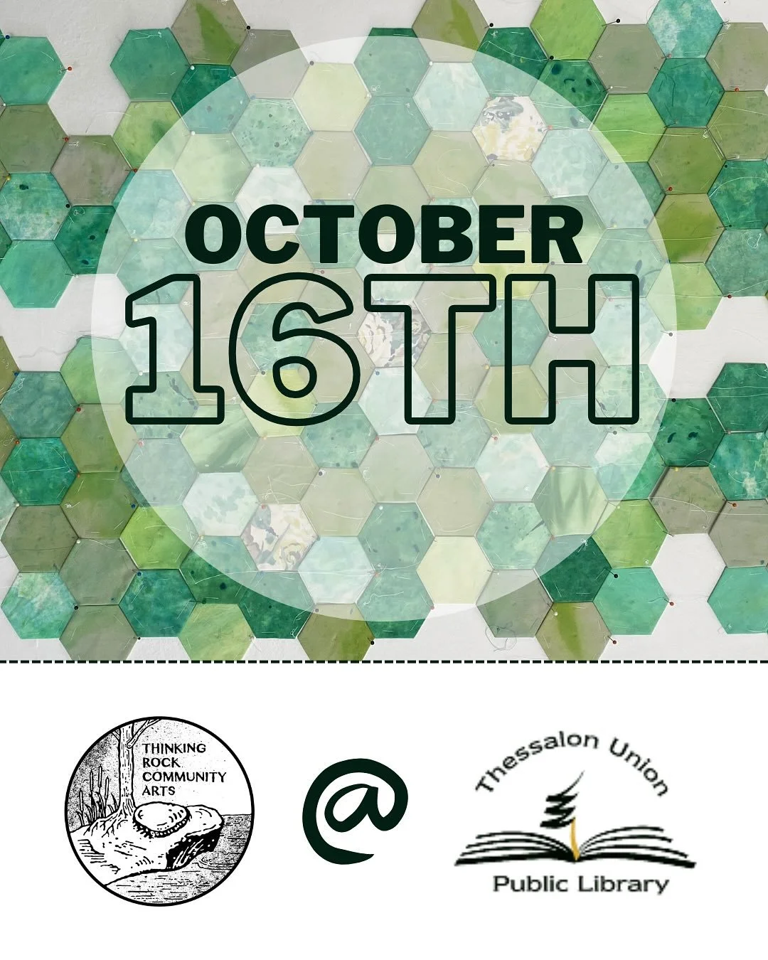 We&rsquo;re excited for programming this Fall at the Thessalon Public Library! We&rsquo;ll be back there (187 Main St., Thessalon) on Thursday, October 16th from 4pm to 6pm for our next Social Fabric drop-in.
.
We&rsquo;ll be bringing some hands-on a