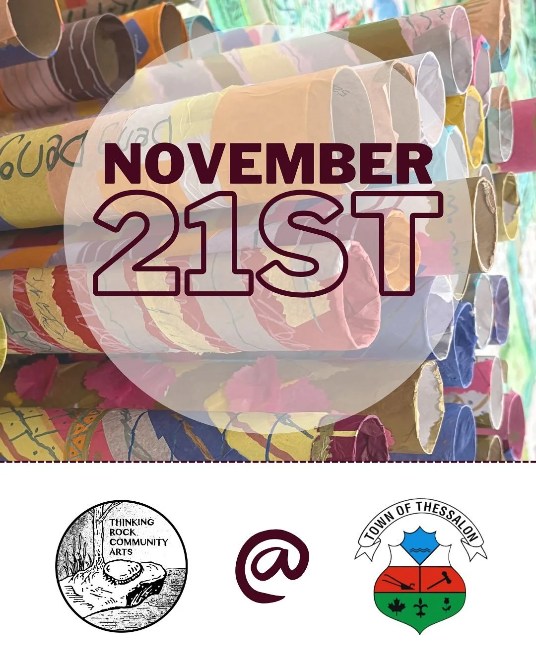 Pop by Thinking Rock HQ on November 21st, from 6pm to 9pm - we&rsquo;ll be hosting an evening drop-in as part of the Town of Thessalon&rsquo;s Moonlight Magic event! We&rsquo;ll be working to co-create our winter window display, and we&rsquo;d love i