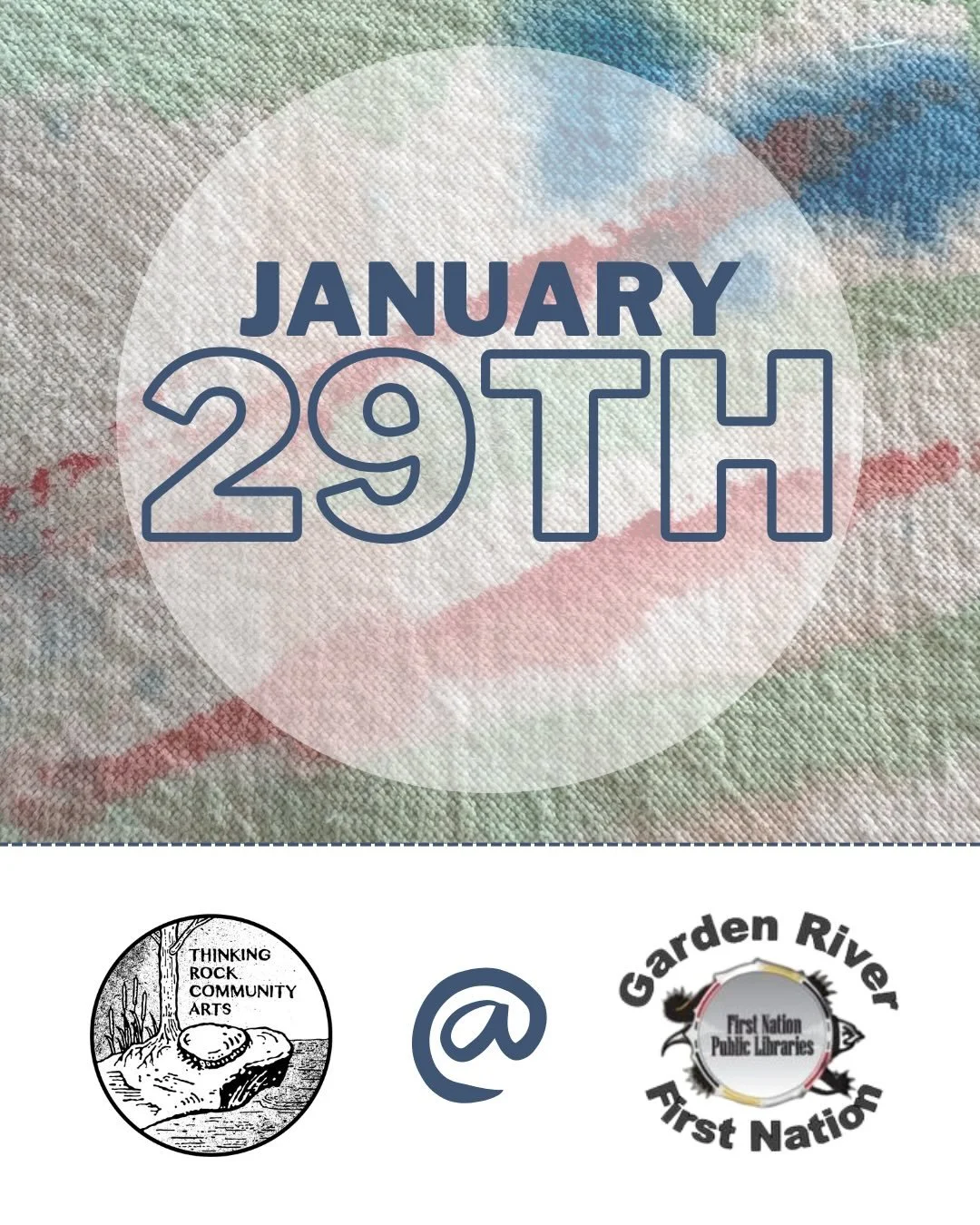 We&rsquo;re back at Ketegaunseebee First Nation Public Library (48 Syrette Lake Road, Garden River) this Thursday, January 29th from 4pm to 6pm for our next Social Fabric drop-in!
.
We&rsquo;ll be bringing some hands-on activities to make and do toge