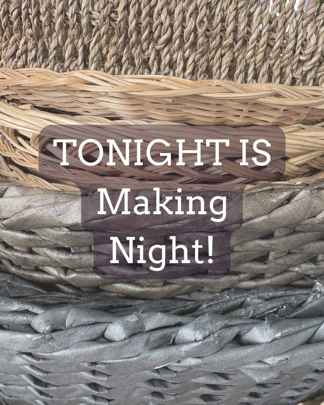 ❄️ UPDATE: online only tonight! ❄️ 
.
Join tonight&rsquo;s (Tuesday, February 24) hybrid Making Night, from 6:30pm to 8pm! We&rsquo;ll reflect together on a few of the conversation questions we wove with learners from Utrecht University this past wee