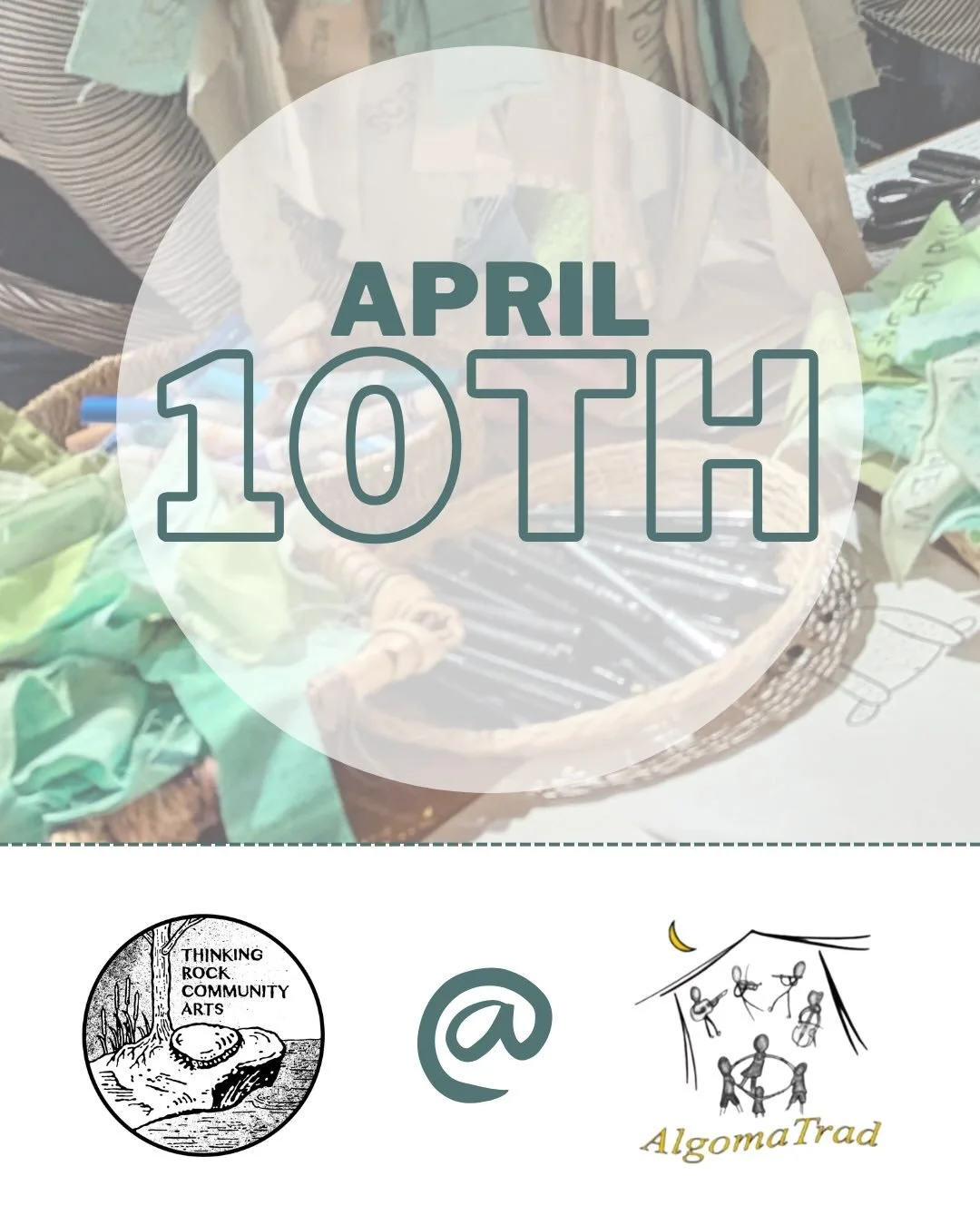 We&rsquo;re thrilled to announce the continuation of a good thing: we&rsquo;ll be hosting some Social Fabric activities at the next AlgomaTrad Community Dance (1249 F&amp;G Line, Richards Landing), coming up on April 10th, starting at 7pm!
.
The Comm