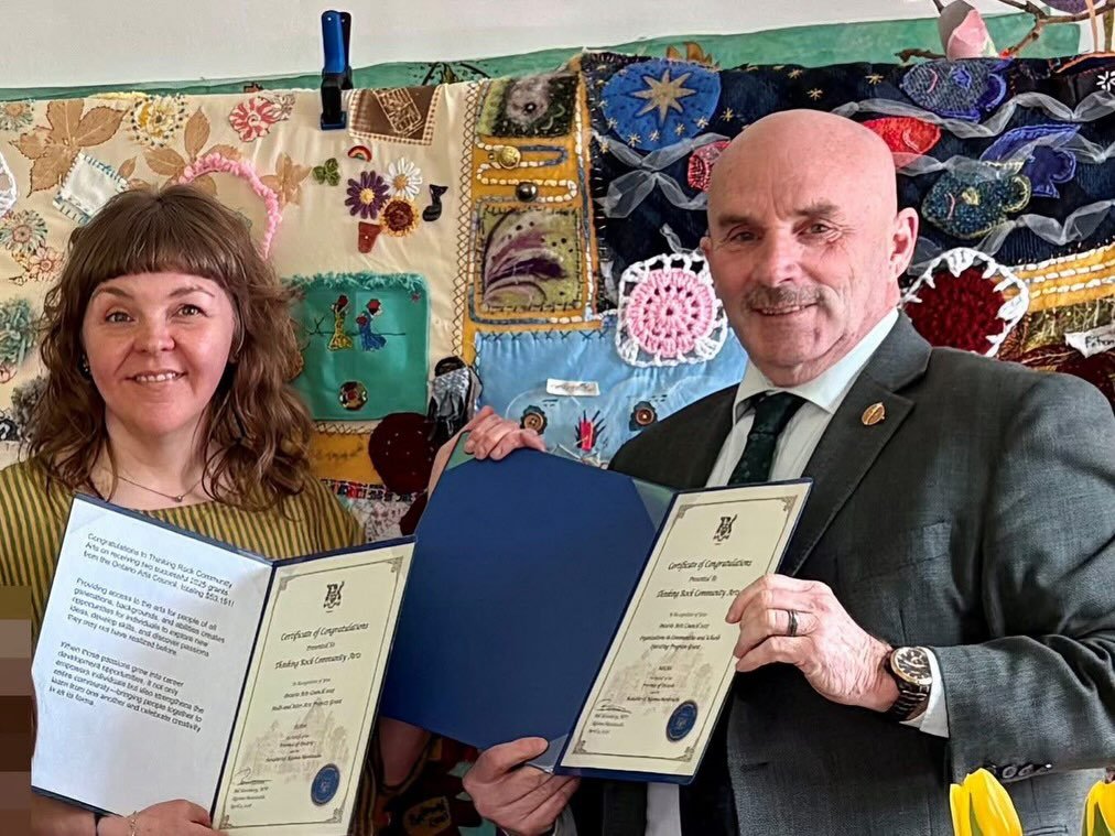 * Reposted from MPP Bill Rosenberg *

Ontario Arts Council Funding for Thinking Rock Community Arts
April 10, 2026
Congratulations to Thinking Rock Community Arts on receiving two successful 2025 grants from the Ontario Arts Council, totaling $53,191