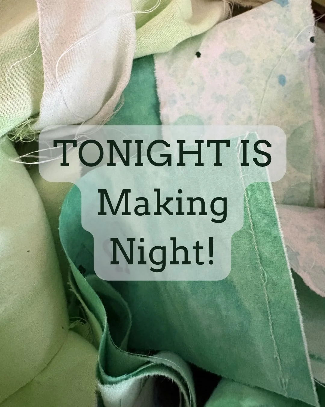 Join tonight&rsquo;s (Tuesday, April 14) hybrid Making Night, from 6:30pm to 8pm!
.
Tonight&rsquo;s theme, as we prepare for our annual Spring shutdown, is &ldquo;letting it rest.&rdquo; Sometimes, taking a pause, setting stuff down, giving things a 