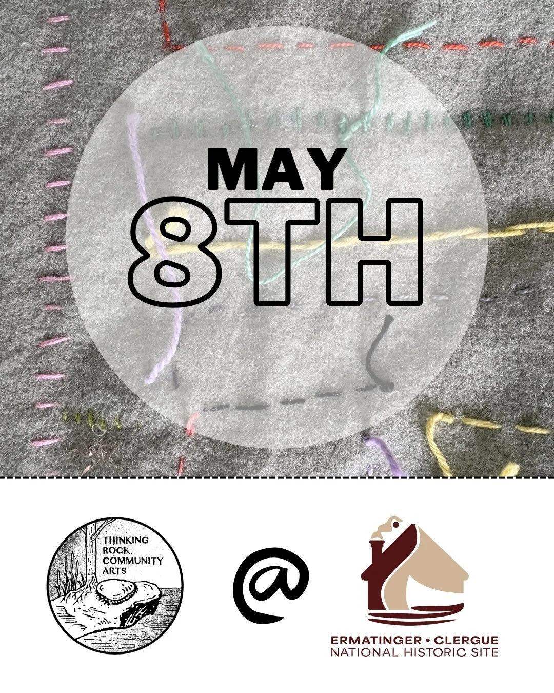 We&rsquo;re excited for our upcoming programming at the Ermatinger Clergue National Historic Site! We&rsquo;ll be back there (800 Bay Street, SSM, ON) on Friday, May 8th from 2pm to 4pm for our next Social Fabric drop-in.
.
We&rsquo;ll be bringing so