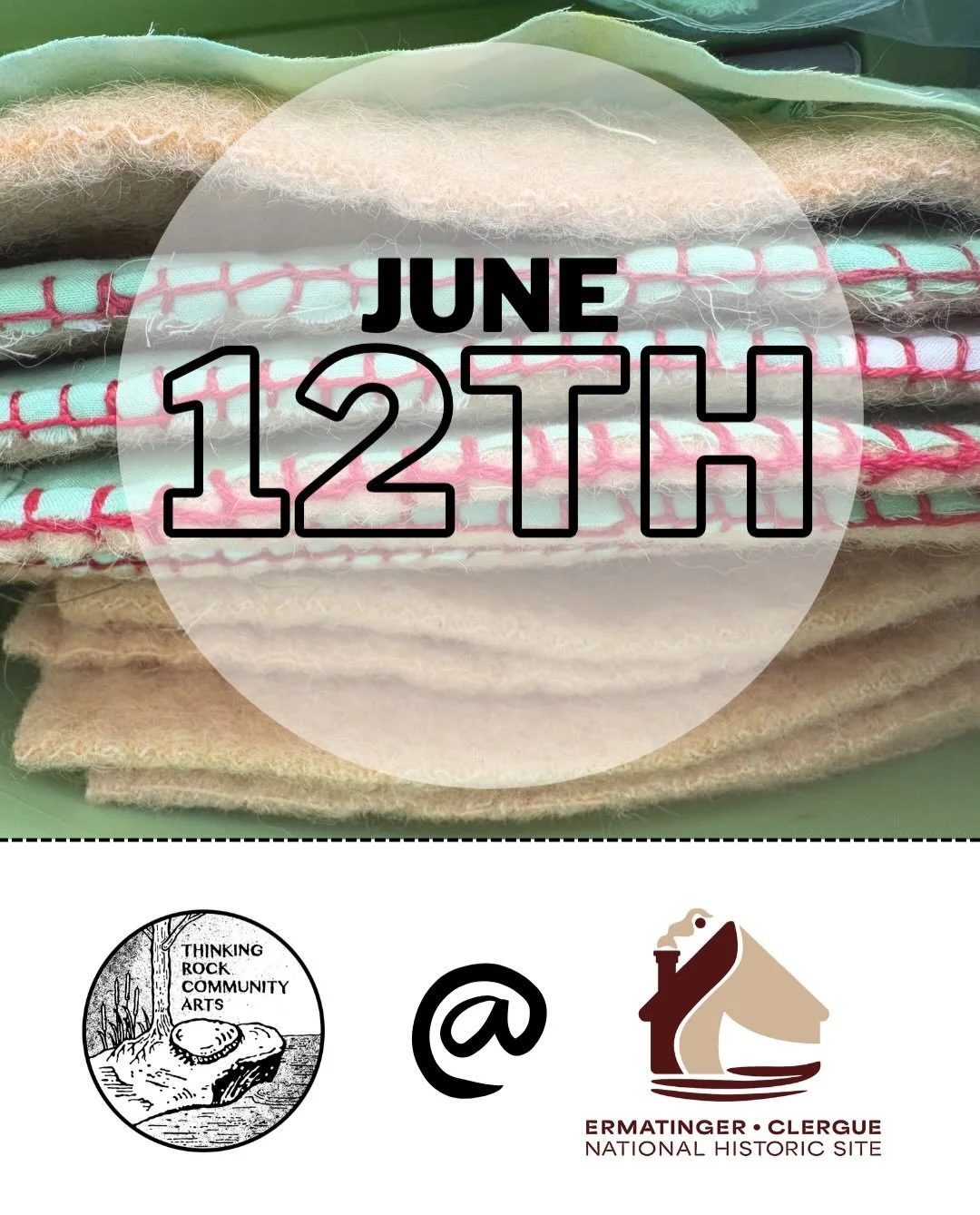 We&rsquo;re excited for our upcoming programming at the Ermatinger Clergue National Historic Site! We&rsquo;ll be back there (800 Bay Street, SSM, ON) on Friday, June 12th from 2pm to 4pm for our next Social Fabric drop-in.
.
We&rsquo;ll be bringing 