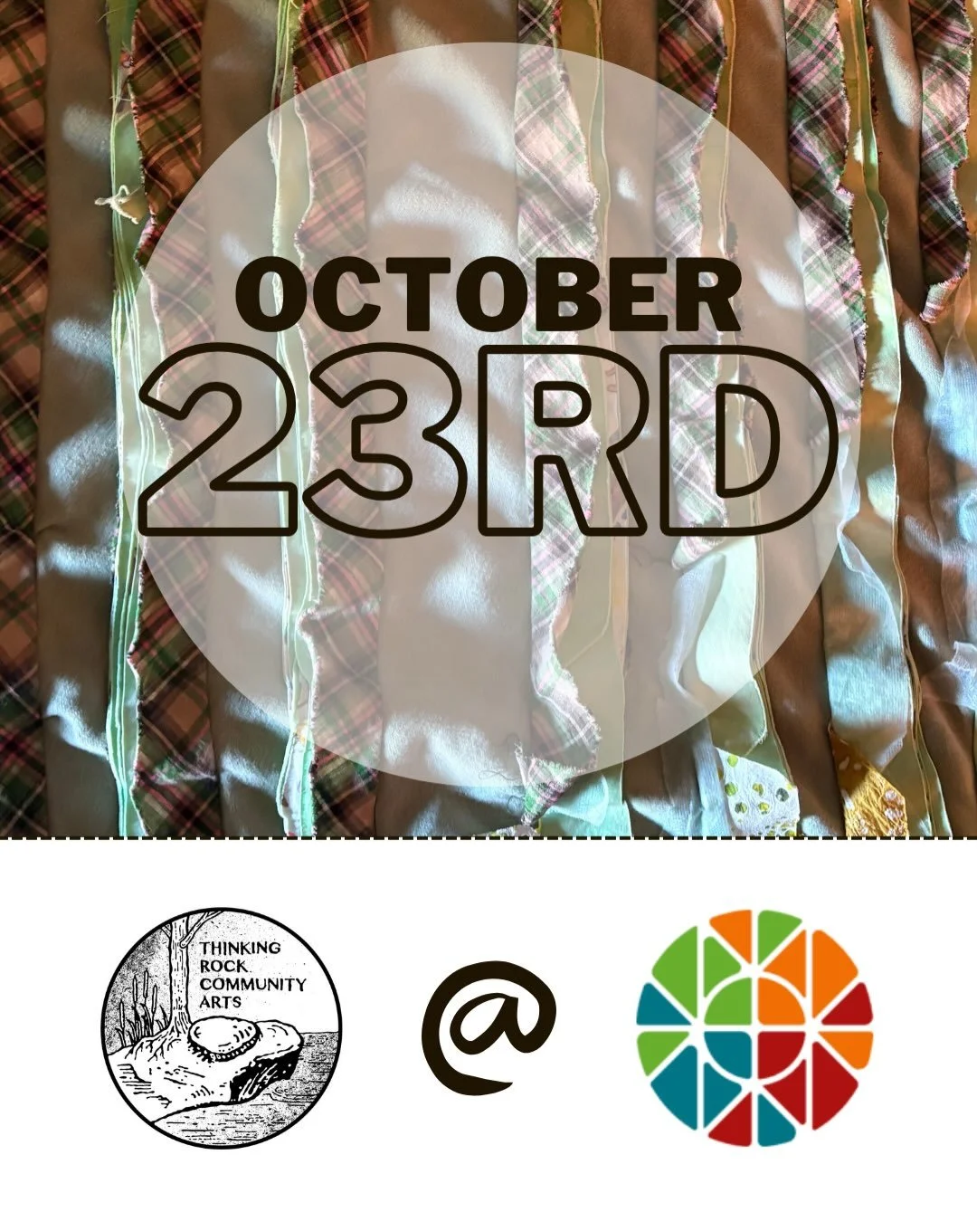 We&rsquo;re excited for our next program at the Northern Community Centre! We&rsquo;ll be back there (556 Goulais Ave., SSM, ON) on Friday, October 23rd from 2pm to 4pm for our next Social Fabric drop-in at the Centre.
.
We&rsquo;ll be bringing some 