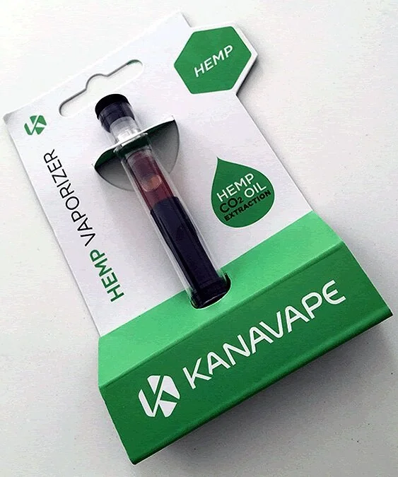 One of KanaVapes vape cartridge products. This is the company at the center of the ECJ ruling