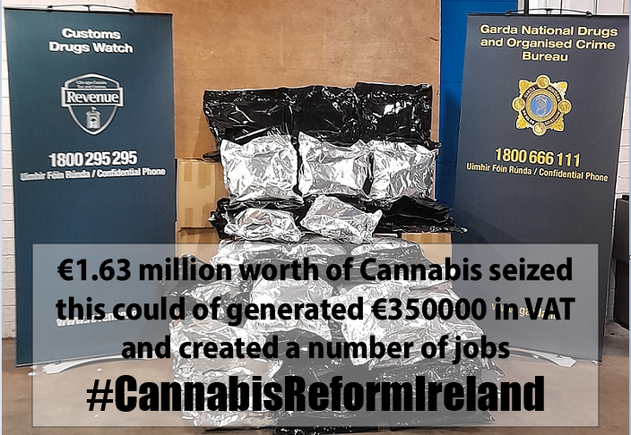 €1.63 million worth of Cannabis seized in Dublin