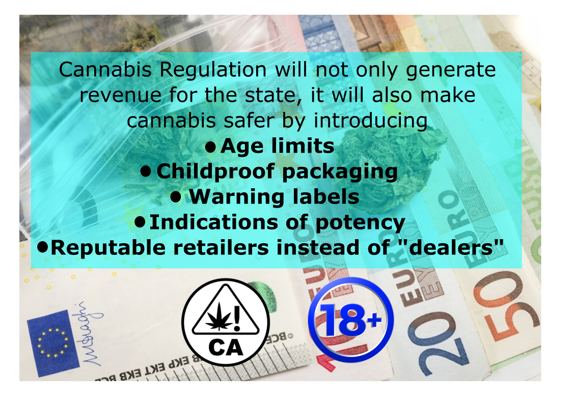 “Criminals” make €48 a second thanks to Cannabis prohibition