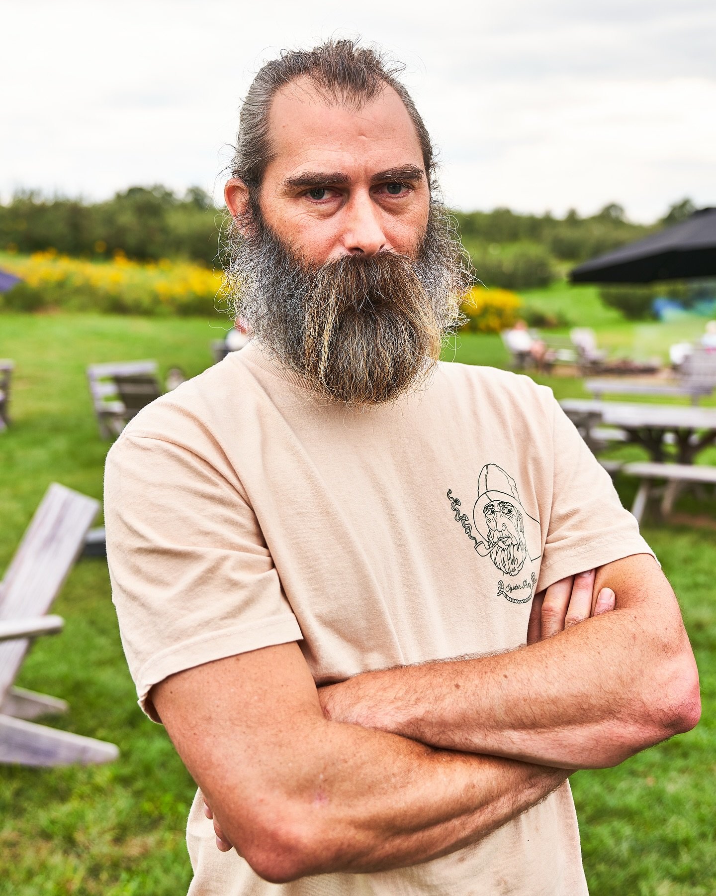With this humidity and heat, it may be a good idea to have an &ldquo;extra tshirt&rdquo; to have around - at all times. Fisherman Paul can be that for you. 🎣 Link in bio to purchase - get it in time for the next heat wave! ☀️
