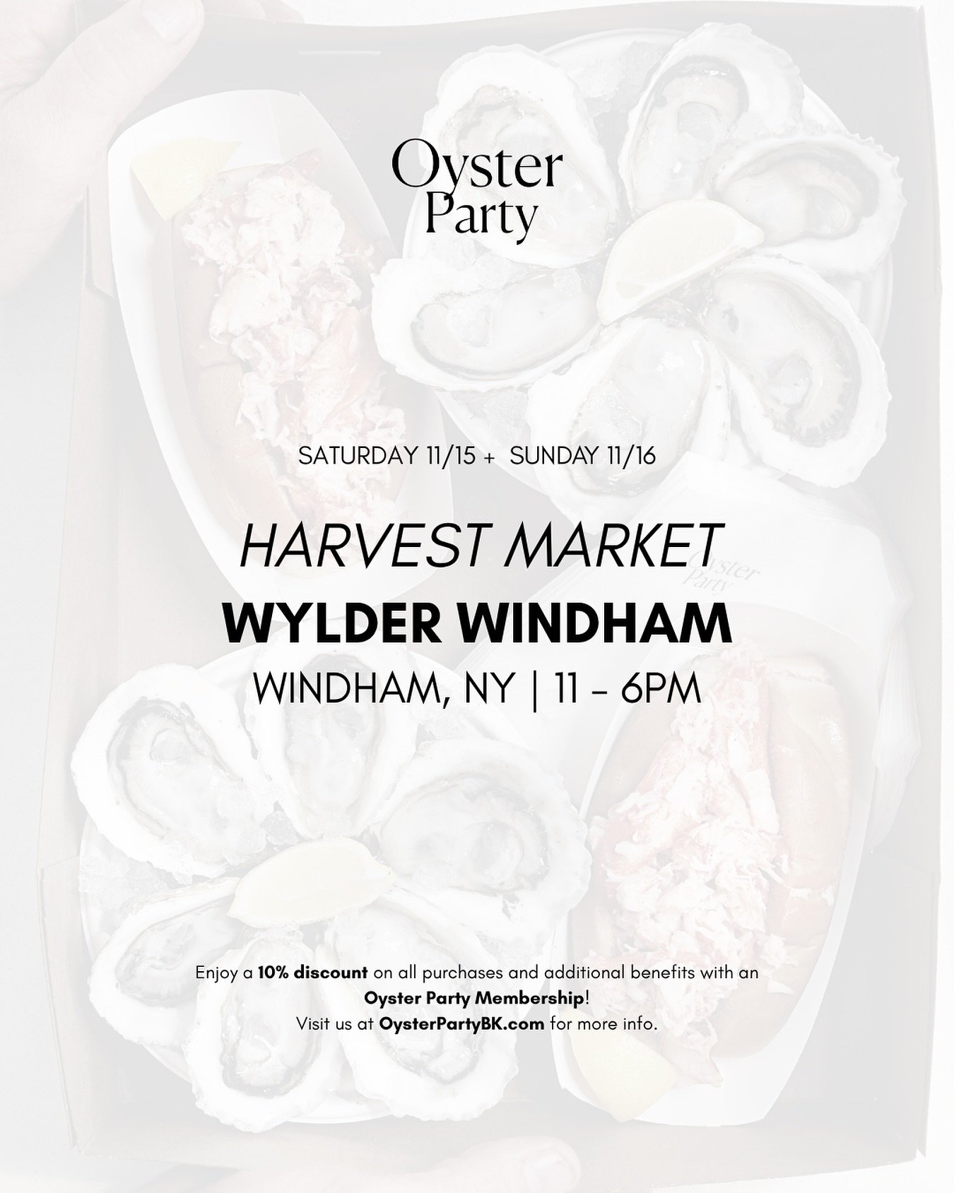 ❄️ It&rsquo;s cold out, but we&rsquo;ve got something shuckin&rsquo; hot. Swing by the popup for fresh oysters, good vibes, and even better company. 🦪🔥